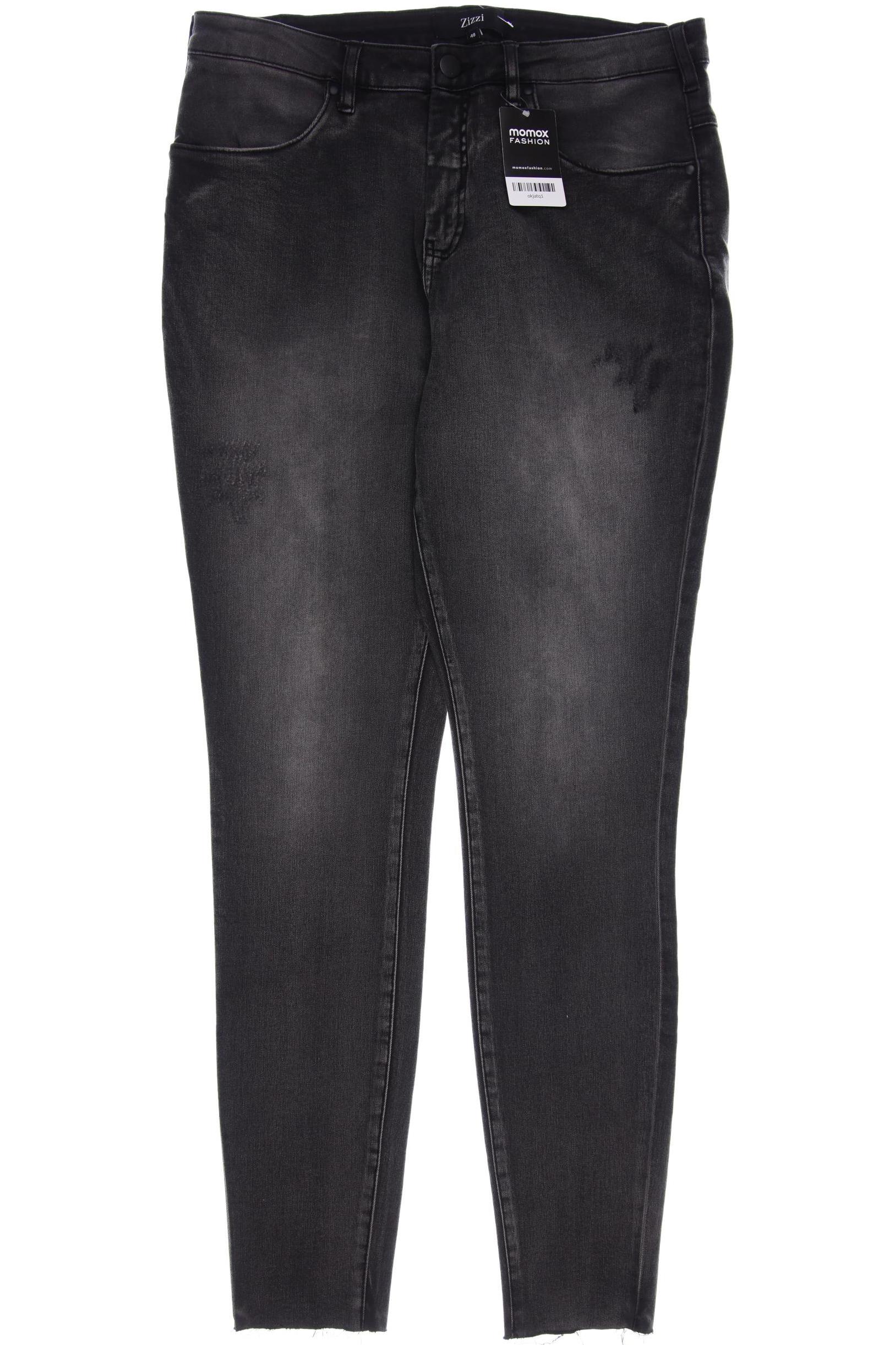 

Zizzi Damen Jeans, grau