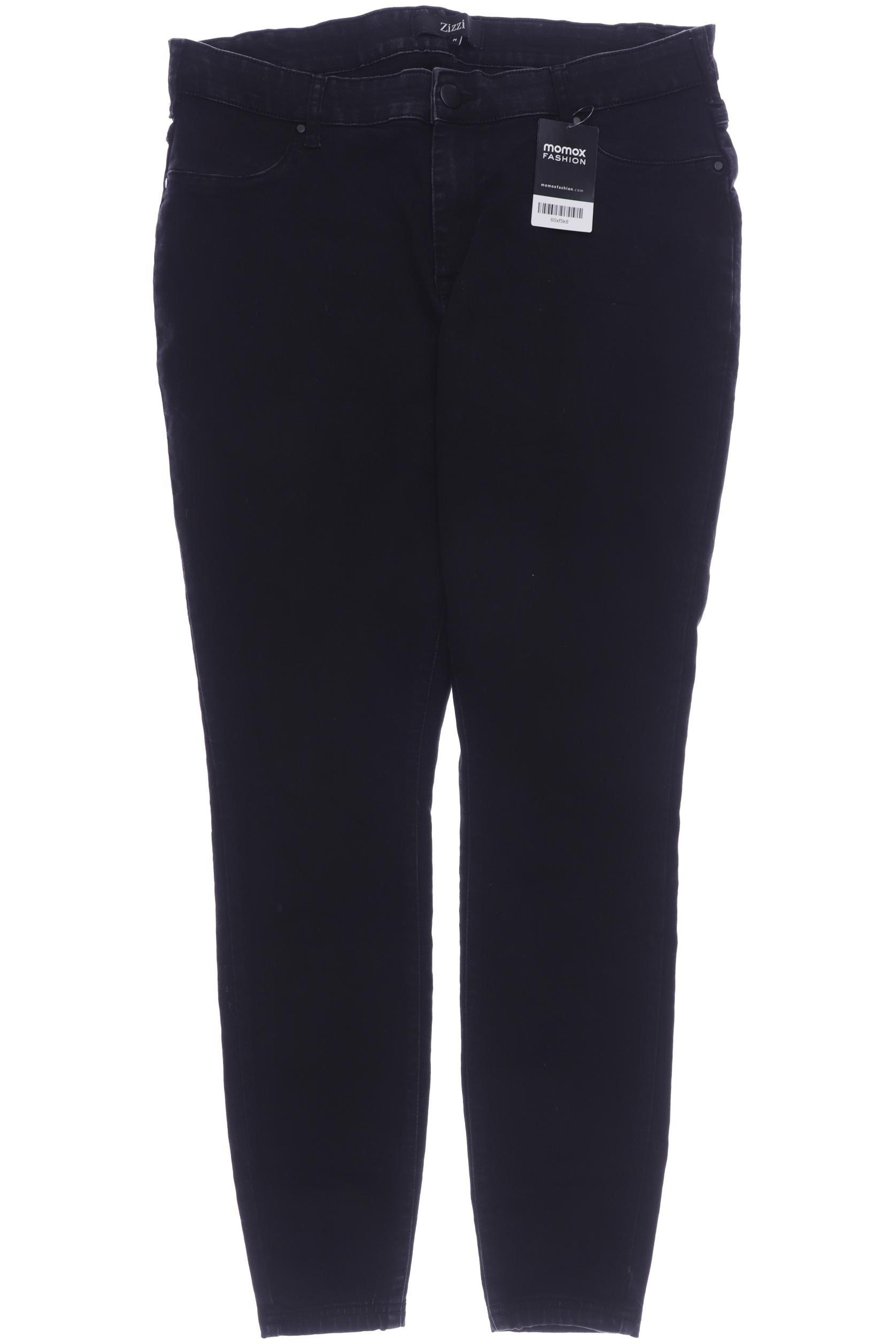 

Zizzi Damen Jeans, schwarz