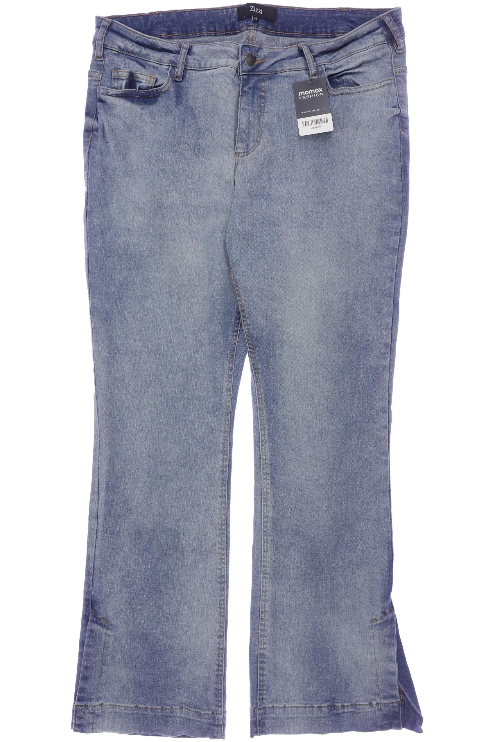 

Zizzi Damen Jeans, blau, Gr. 48