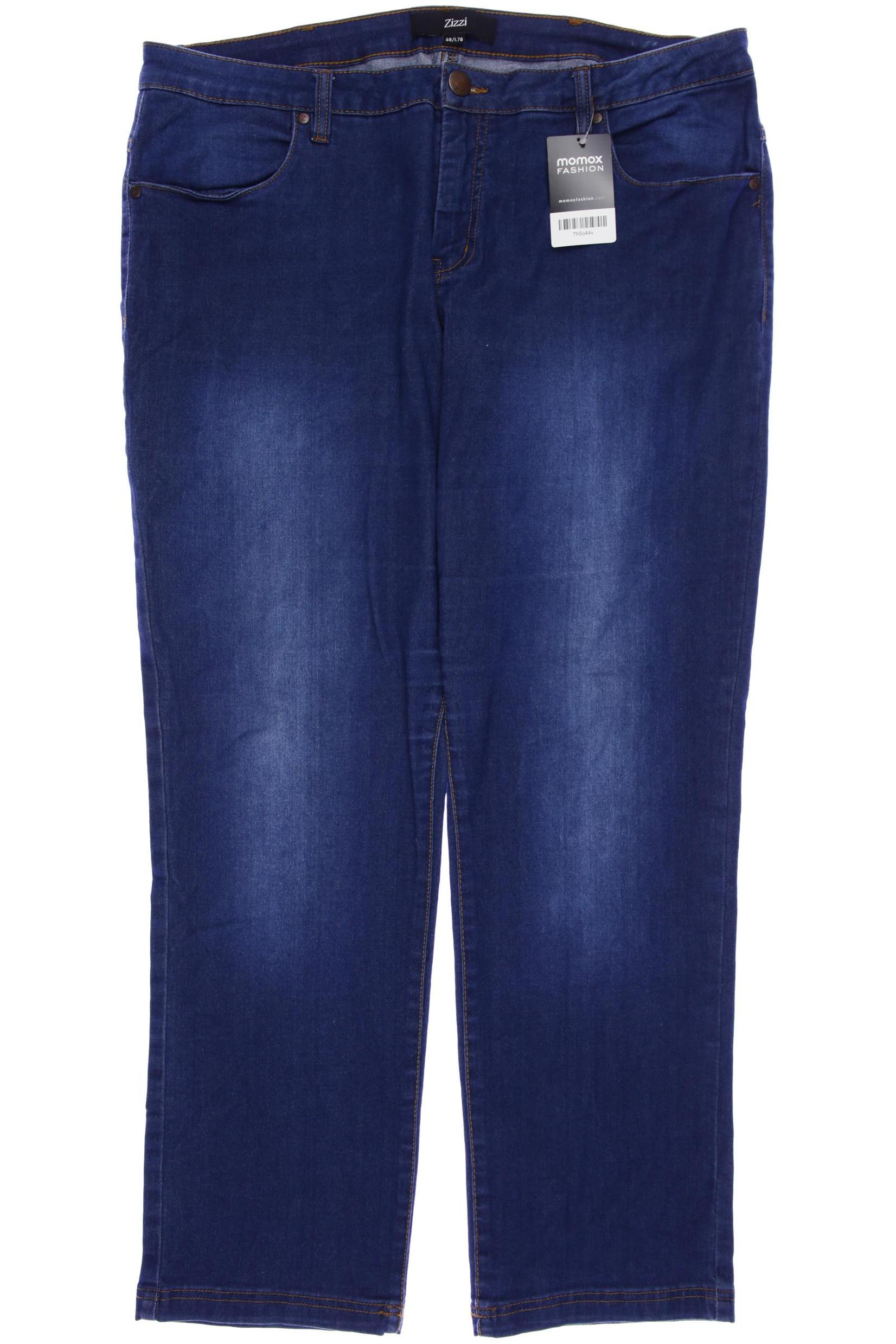 

Zizzi Damen Jeans, blau