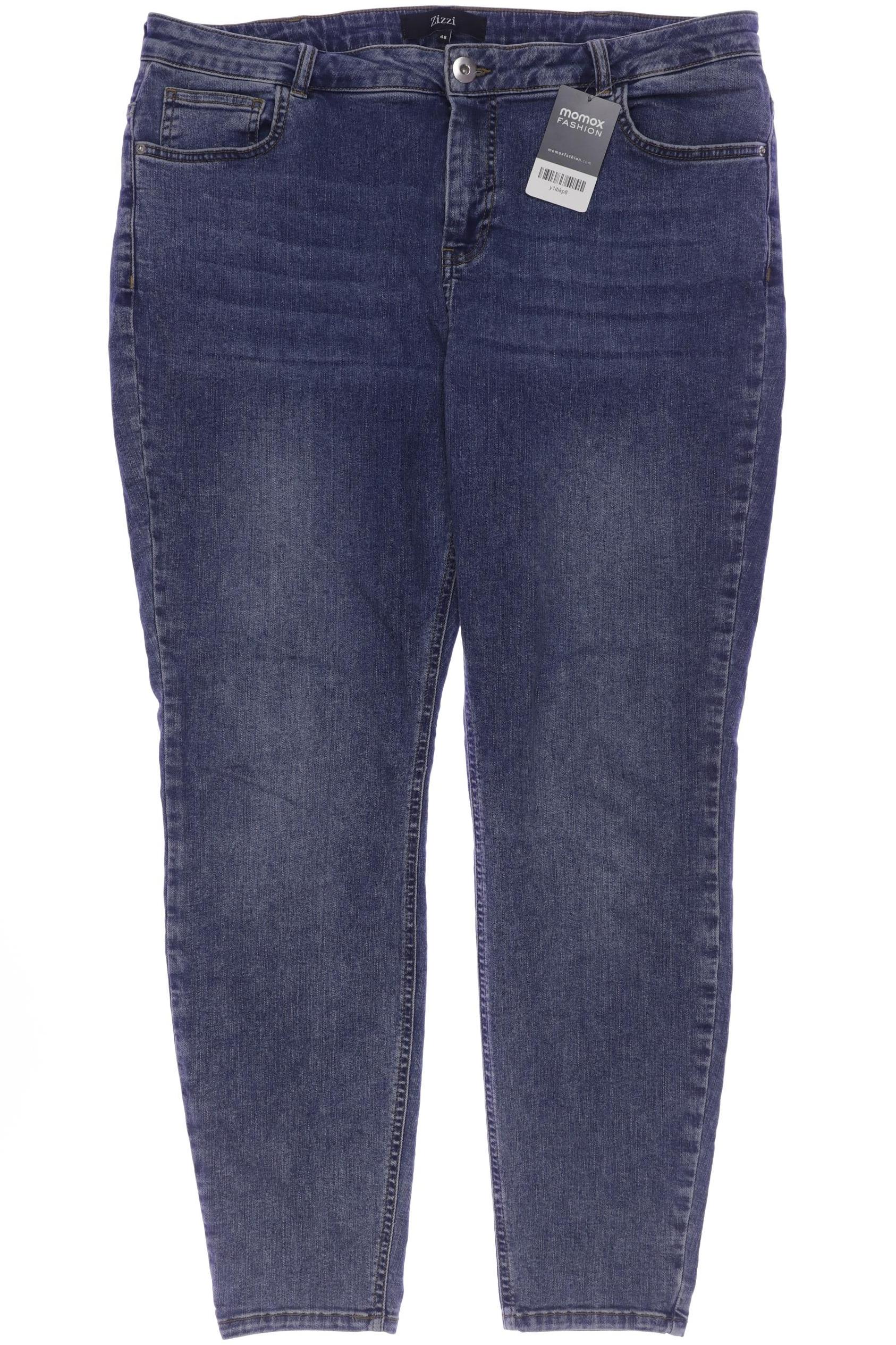 

Zizzi Damen Jeans, blau, Gr. 48
