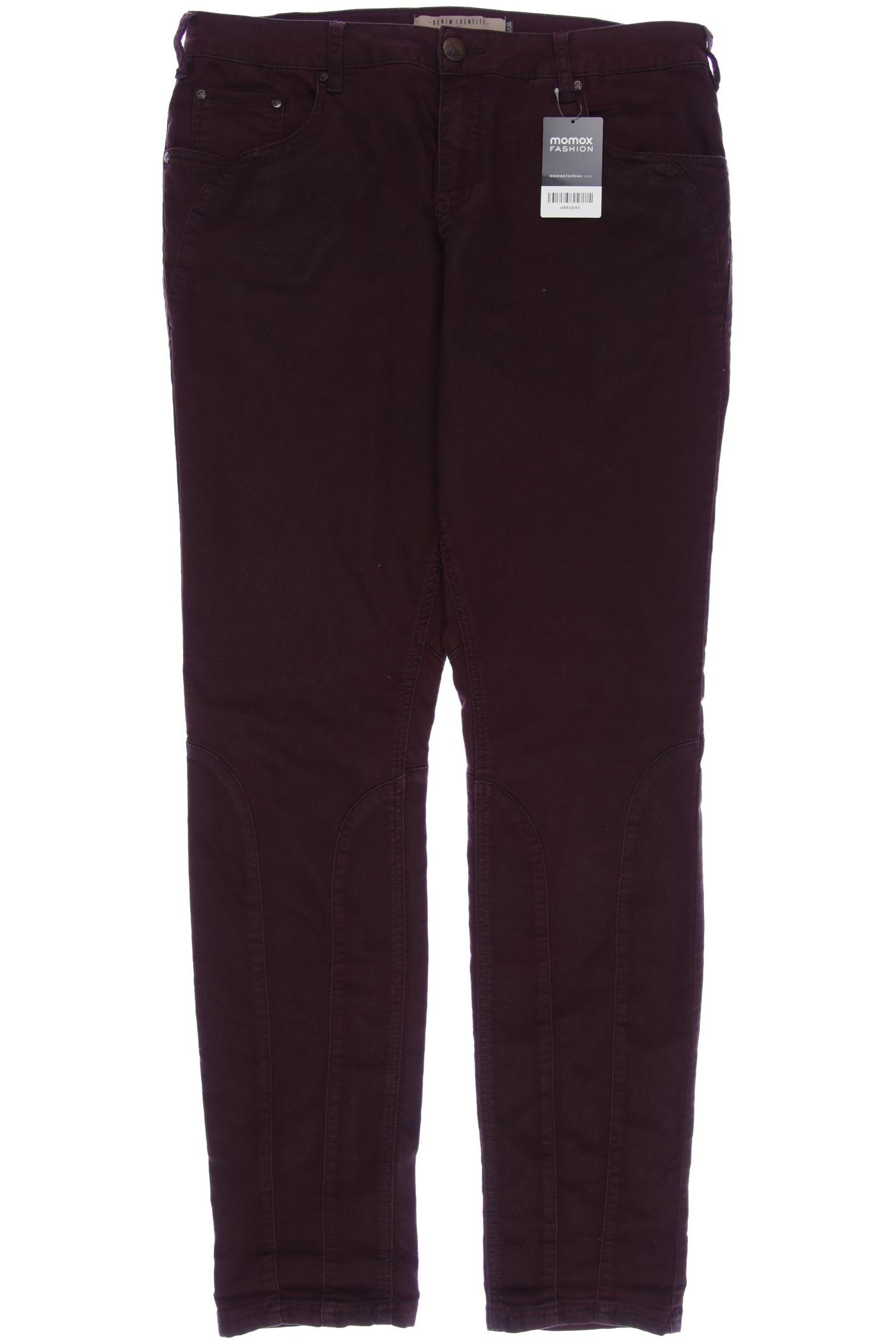 

Zizzi Damen Jeans, bordeaux, Gr. 44