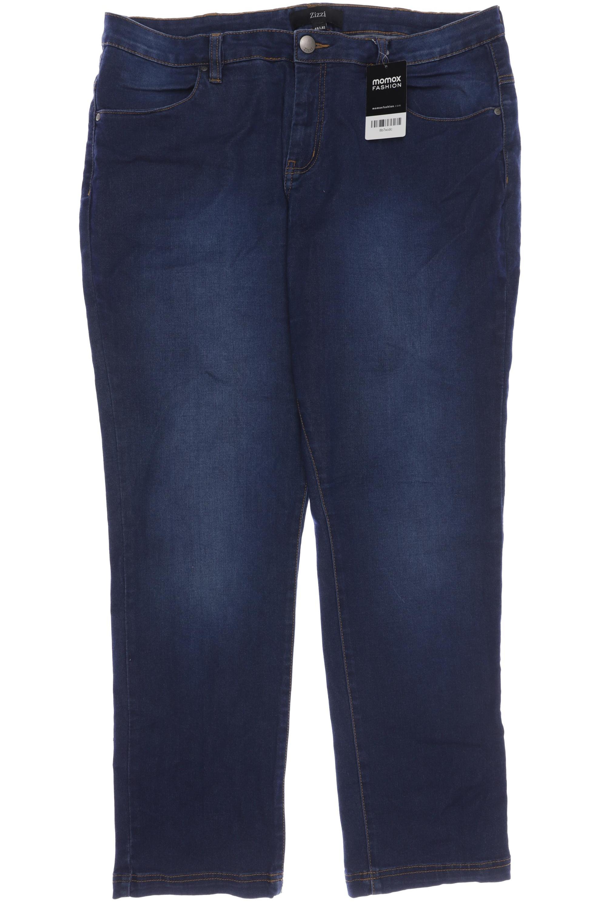 

Zizzi Damen Jeans, marineblau, Gr. 48