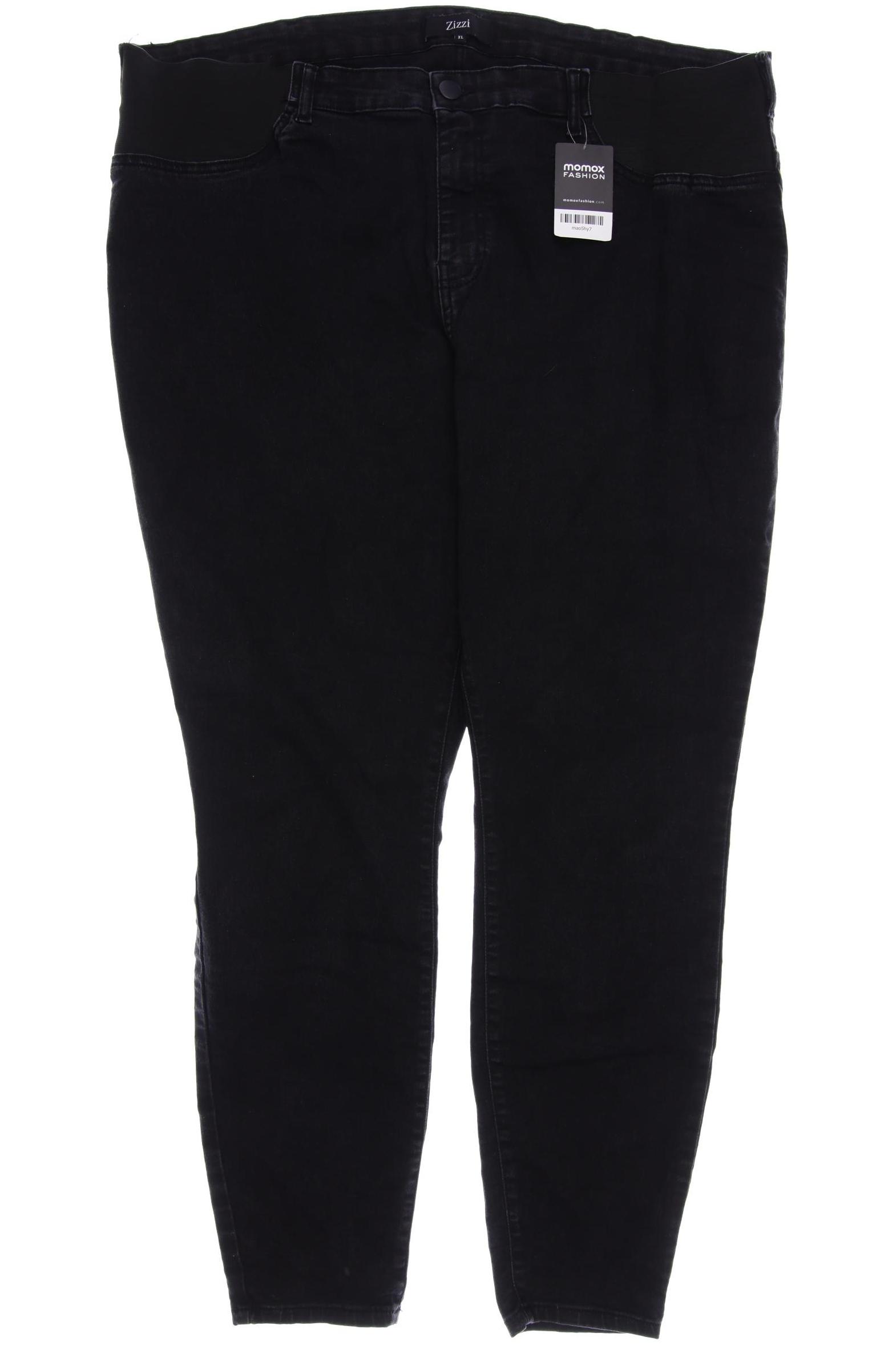 

Zizzi Damen Jeans, schwarz