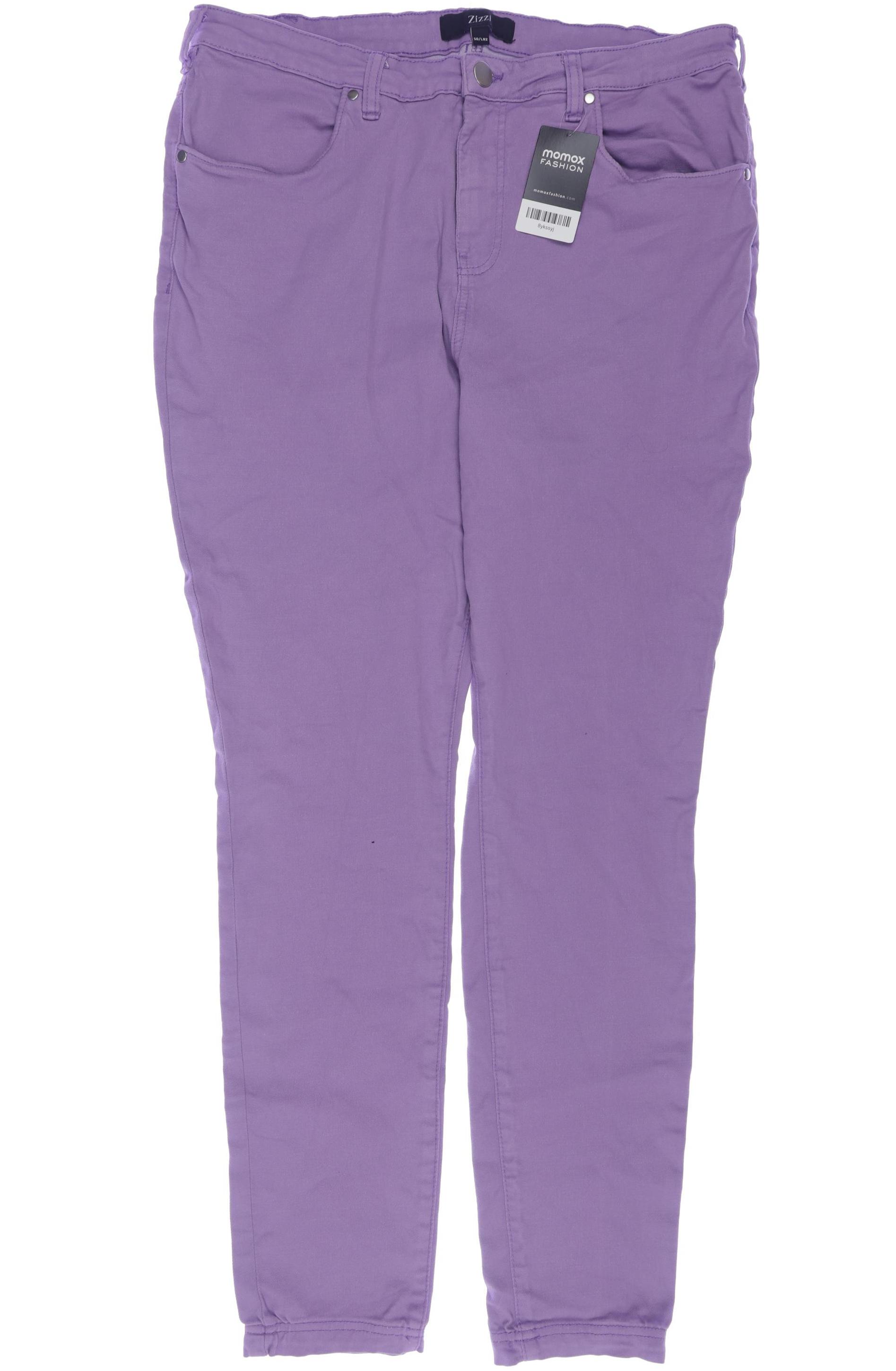 

Zizzi Damen Jeans, flieder, Gr. 50