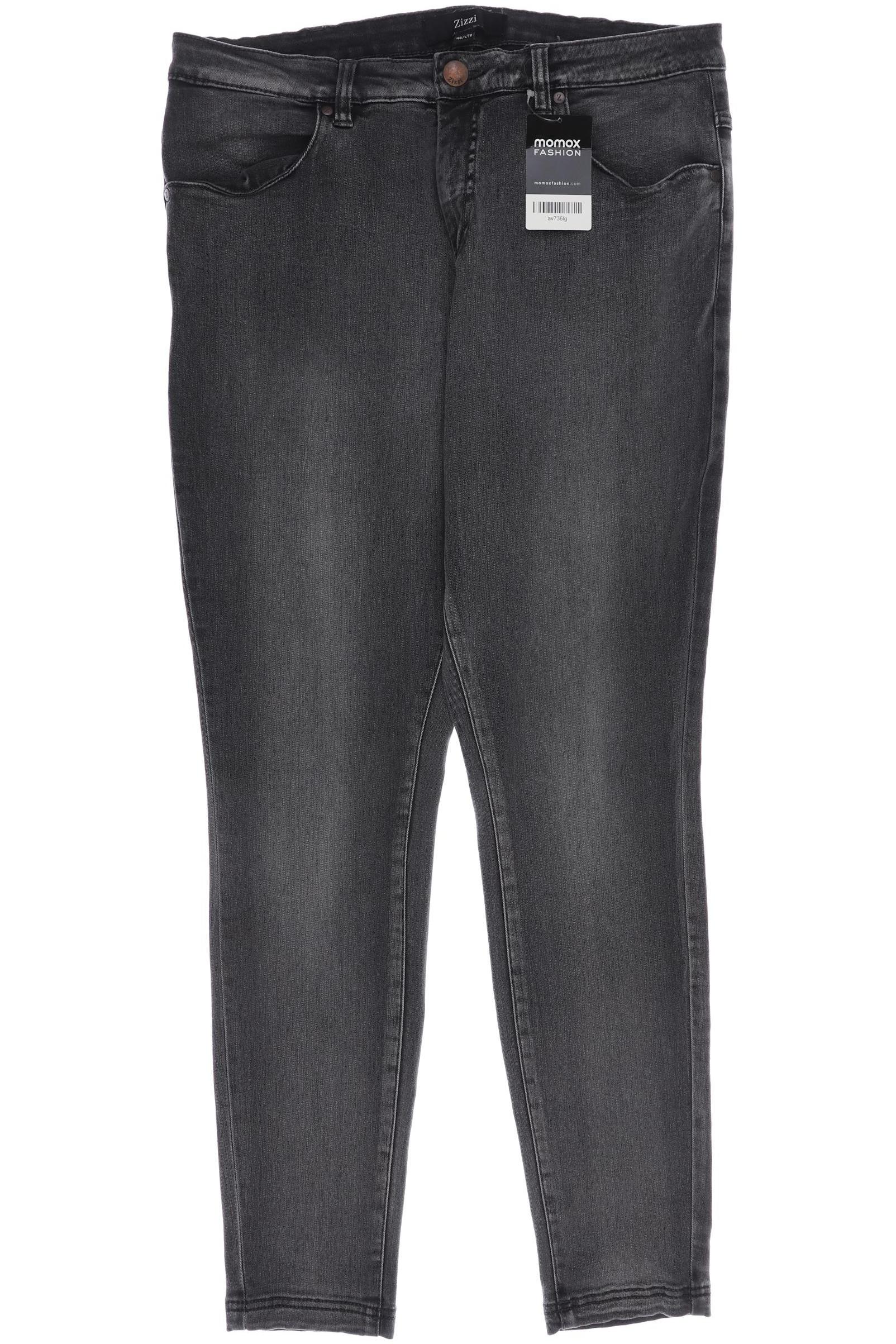 

Zizzi Damen Jeans, grau