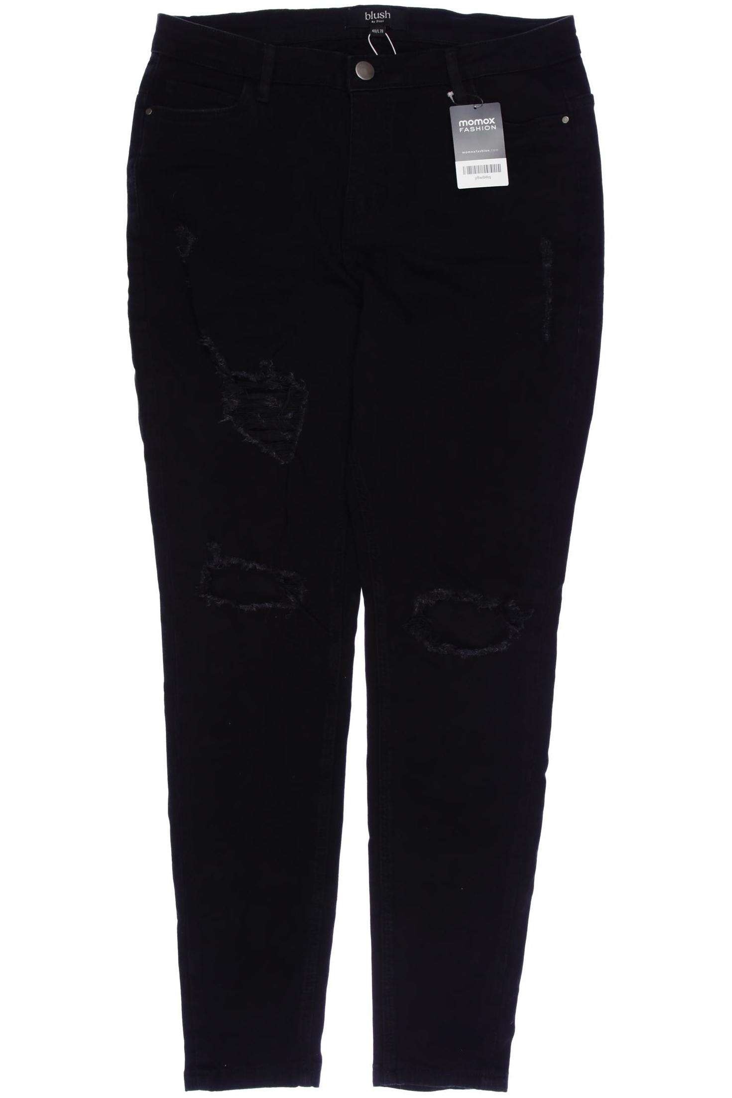 

Zizzi Damen Jeans, schwarz, Gr. 48