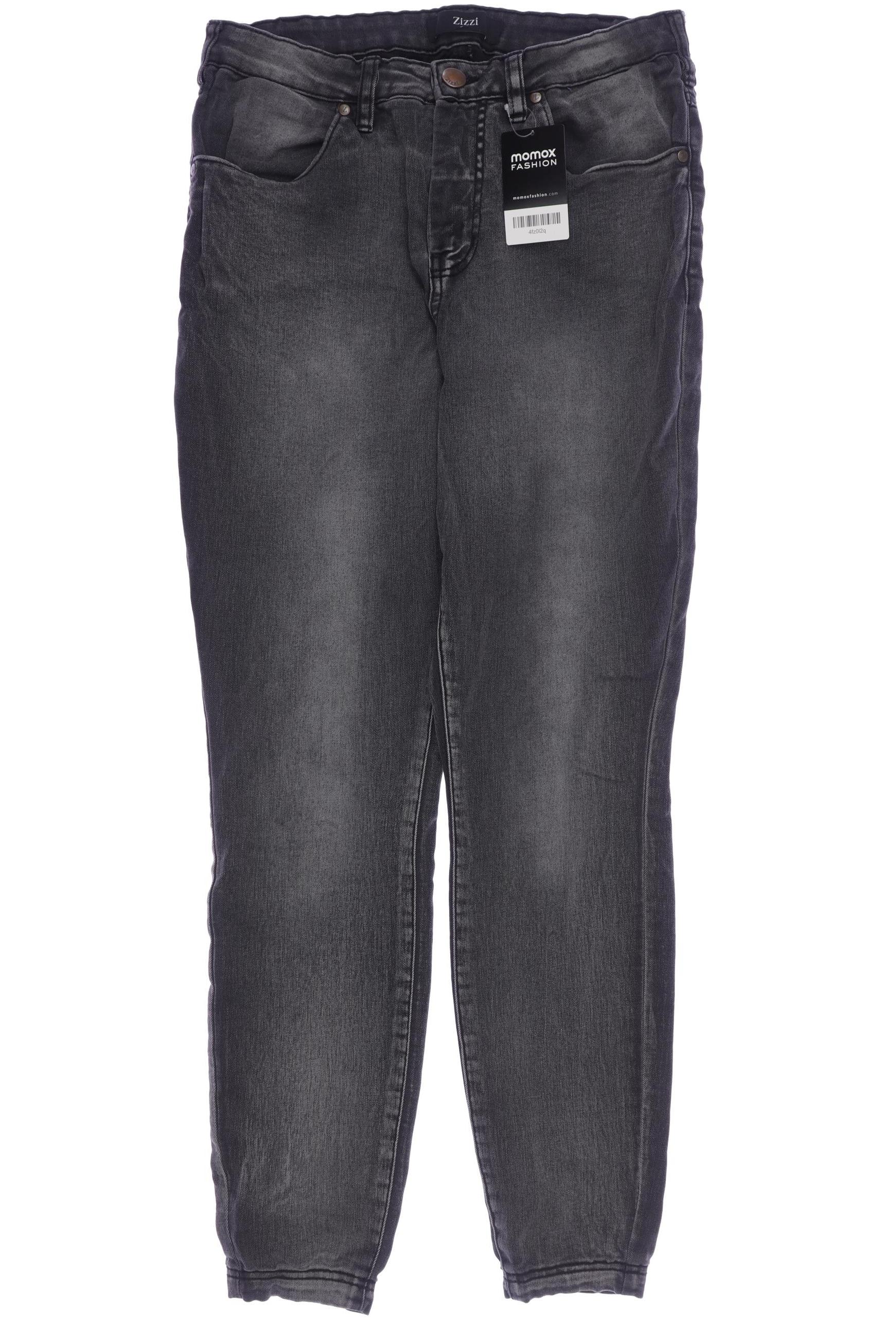 

Zizzi Damen Jeans, grau, Gr. 30