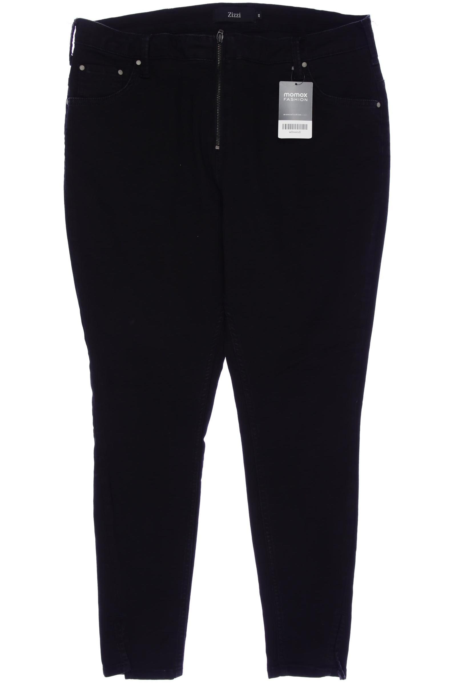 

Zizzi Damen Jeans, schwarz, Gr. 48