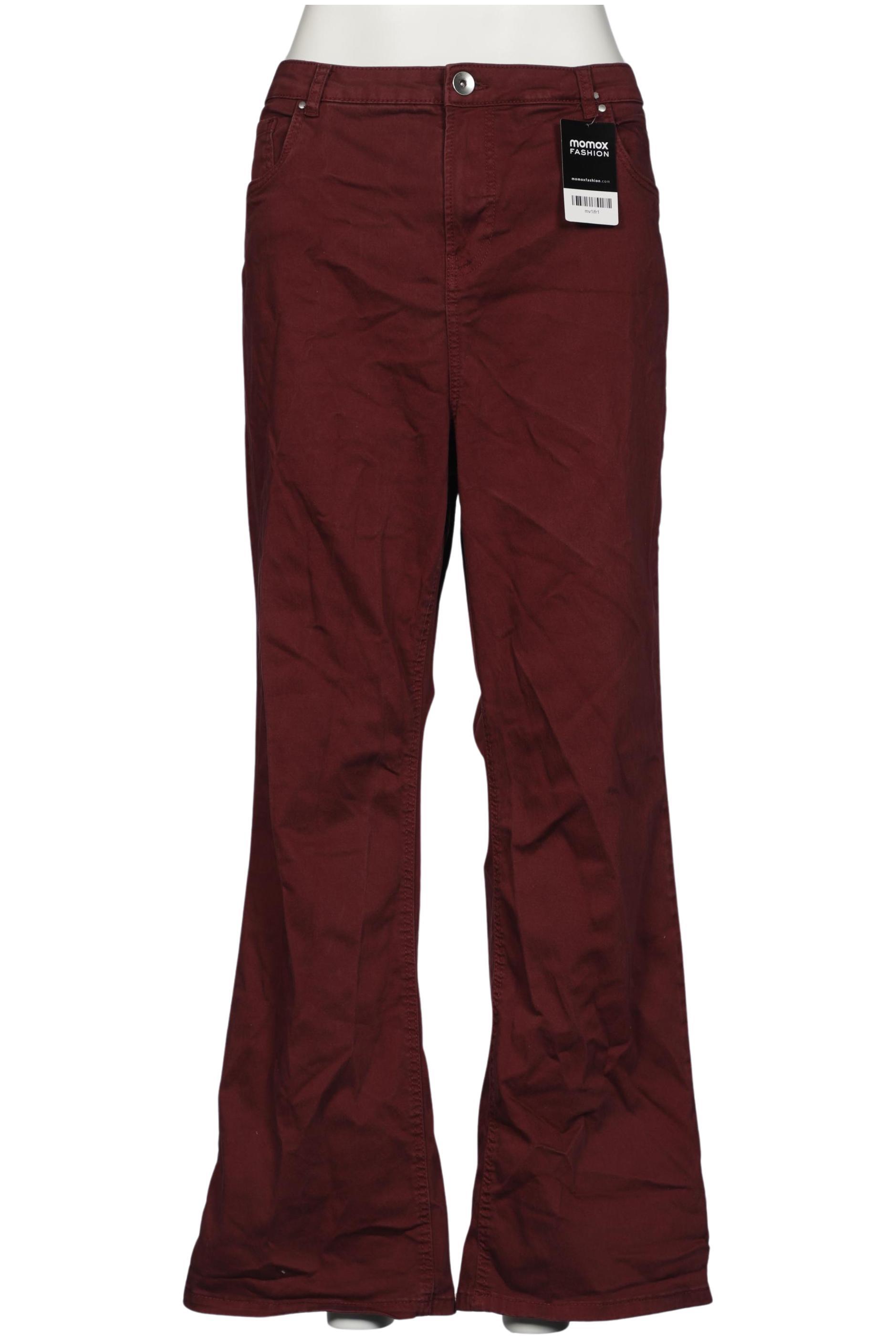 

Zizzi Damen Jeans, bordeaux, Gr. 46