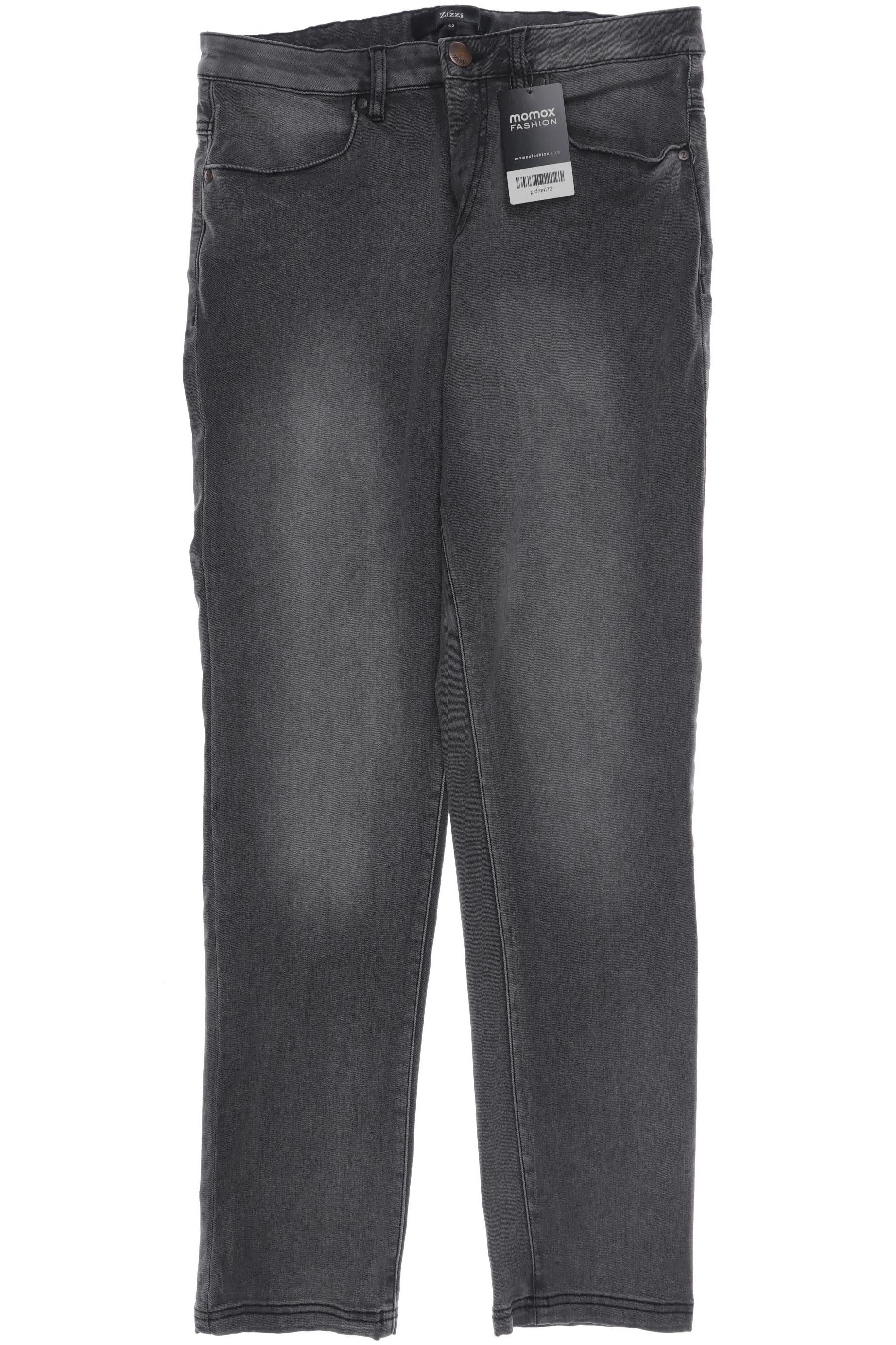 

Zizzi Damen Jeans, grau