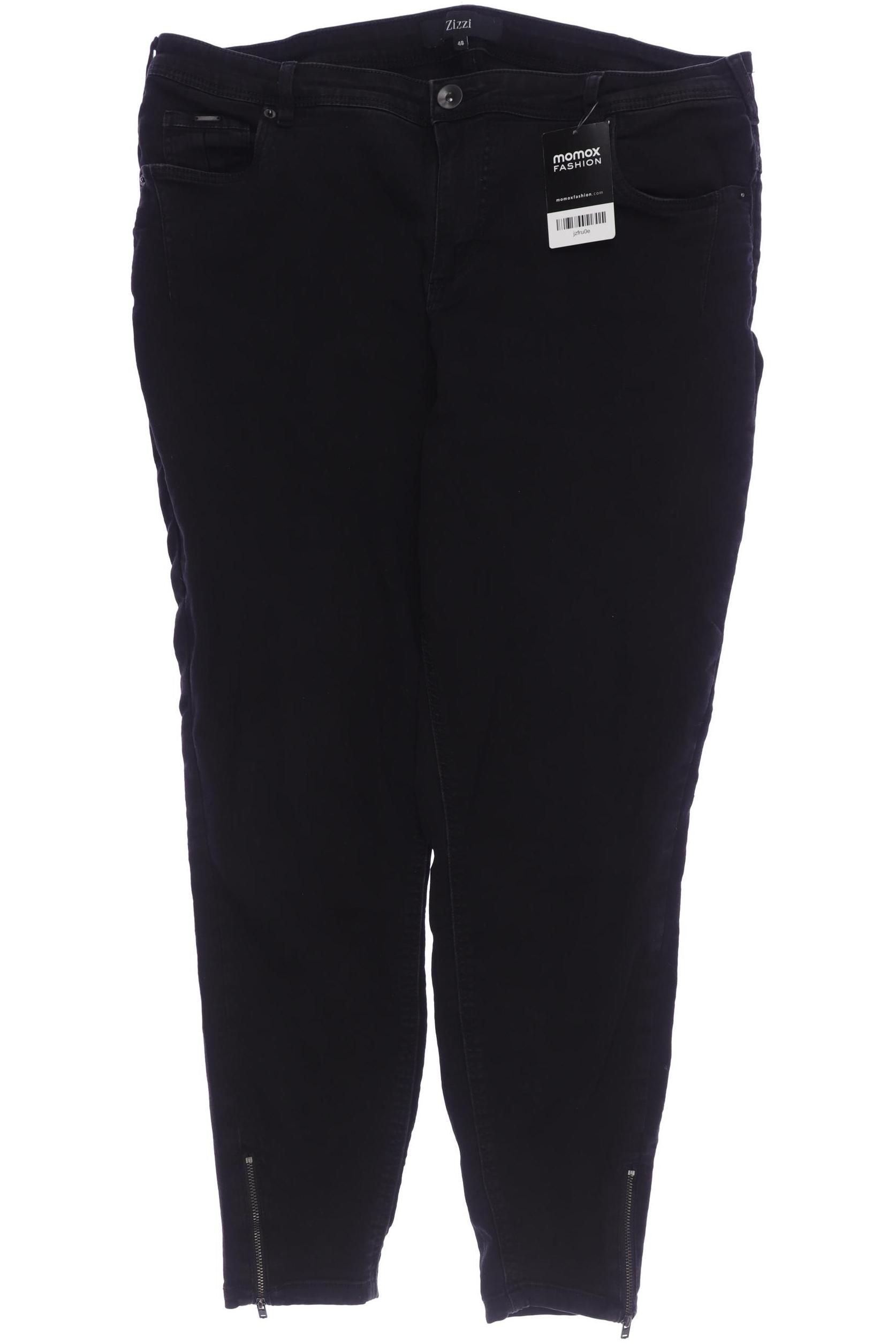 

Zizzi Damen Jeans, schwarz, Gr. 48