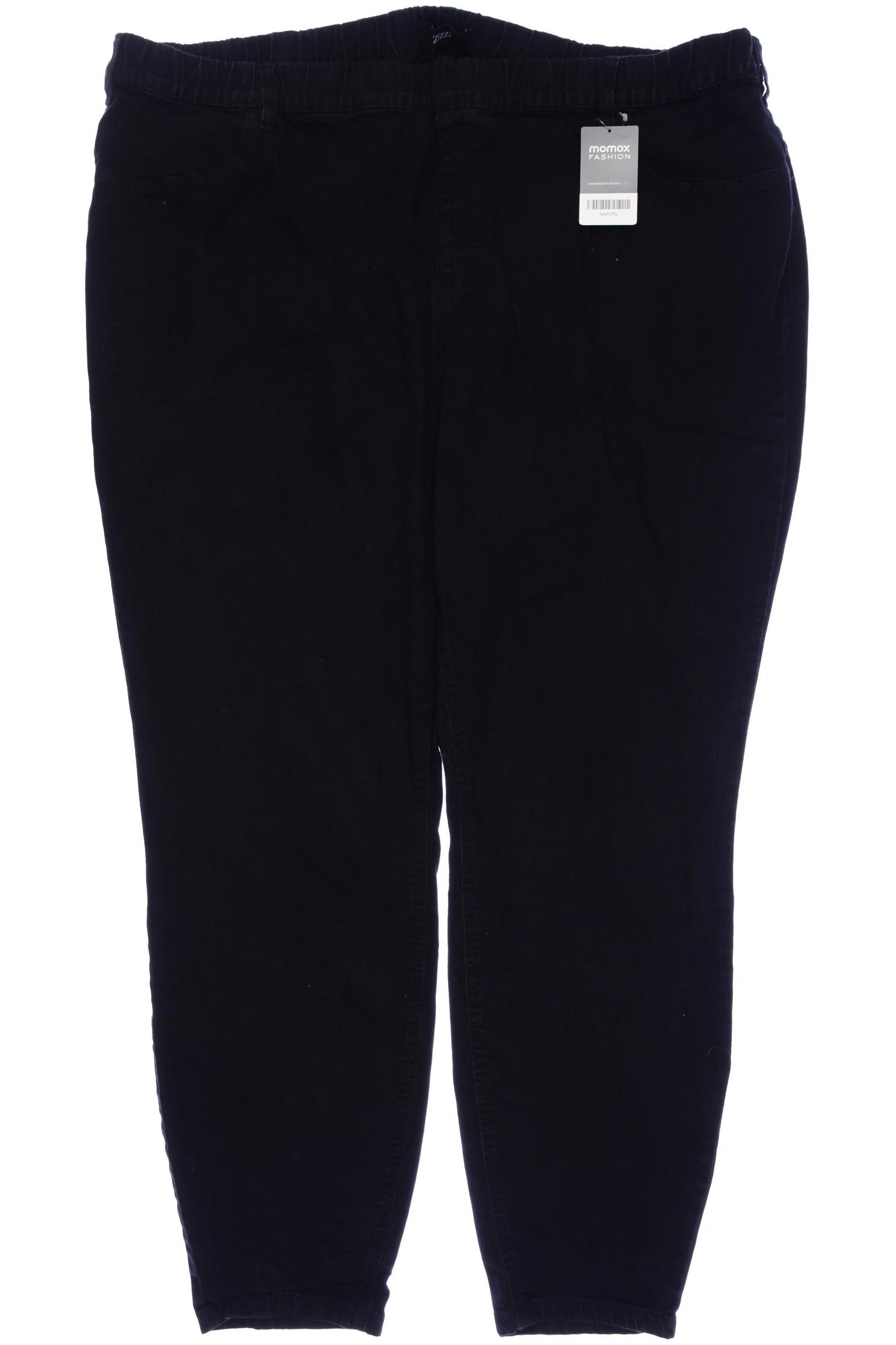 

Zizzi Damen Jeans, schwarz, Gr. 44
