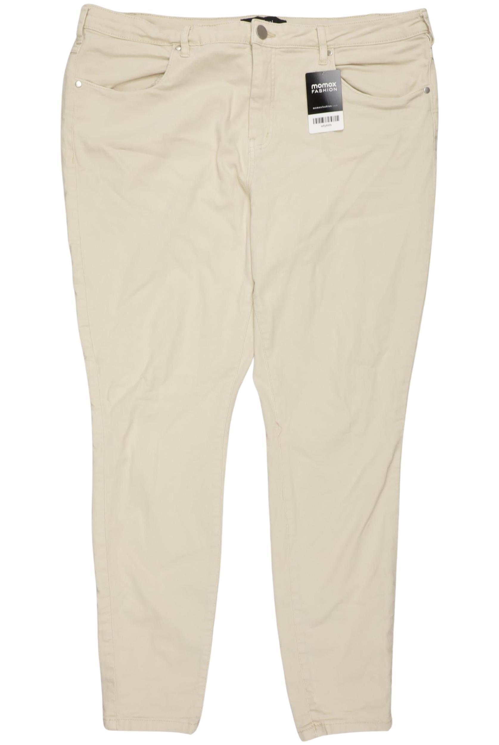 

Zizzi Damen Jeans, cremeweiß, Gr. 50