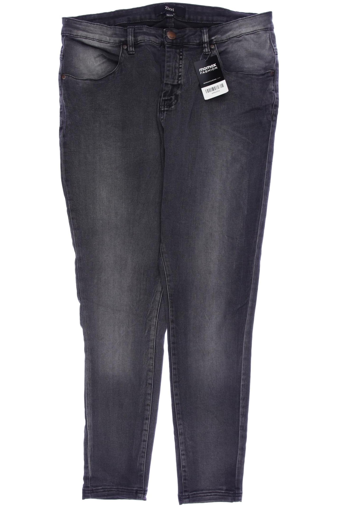

Zizzi Damen Jeans, grau, Gr. 48