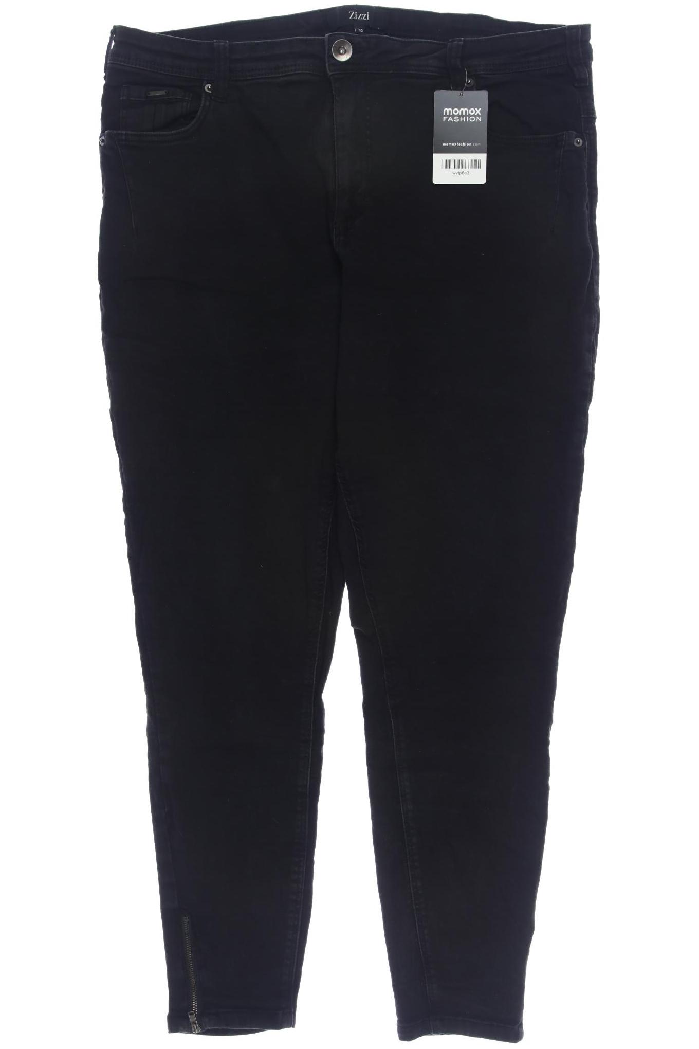 

Zizzi Damen Jeans, schwarz, Gr. 50