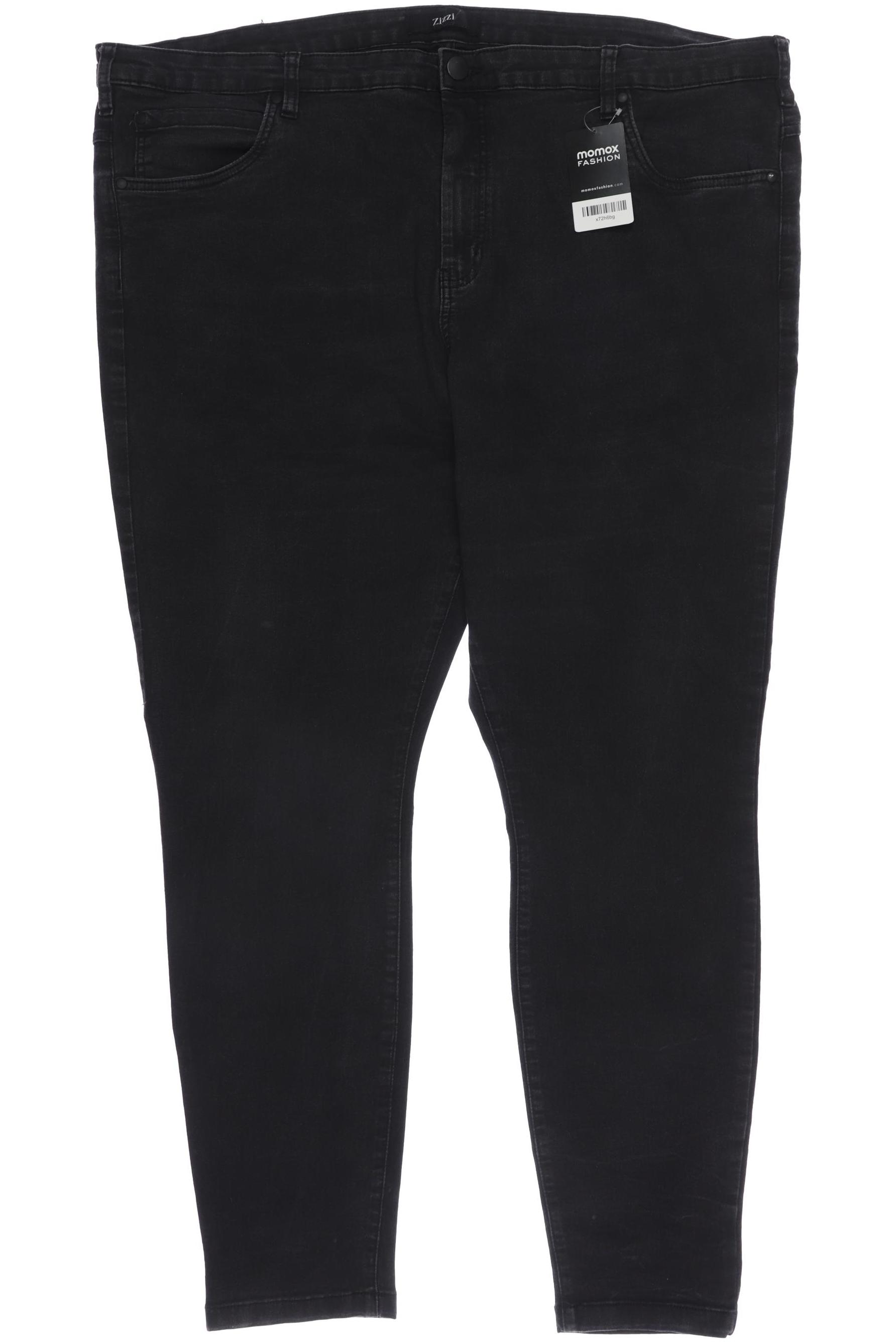 

Zizzi Damen Jeans, schwarz, Gr. 44