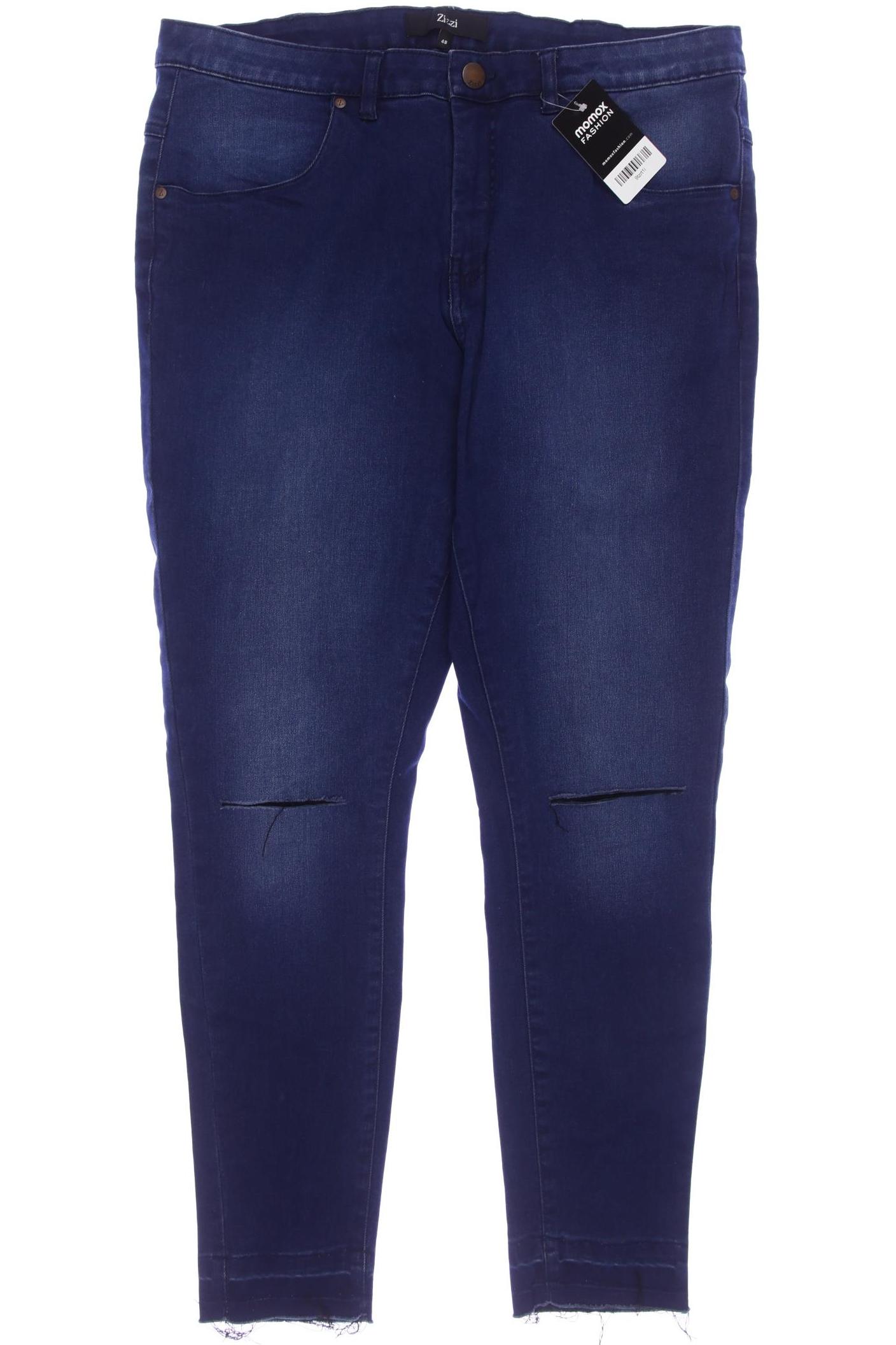 

Zizzi Damen Jeans, blau, Gr. 48