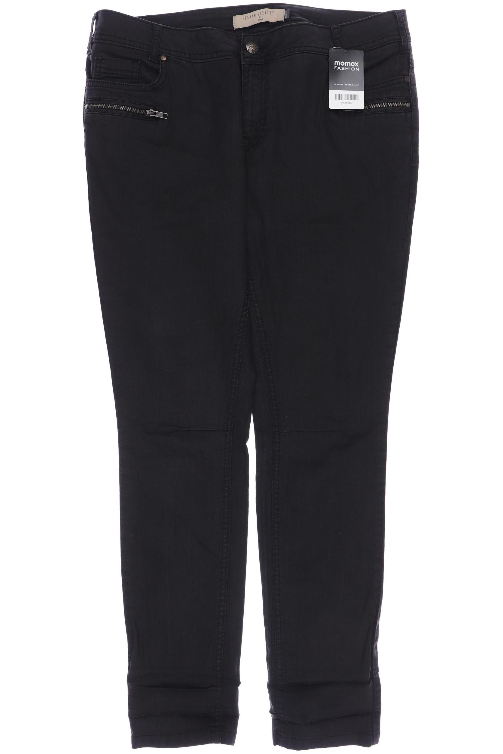 

Zizzi Damen Jeans, schwarz