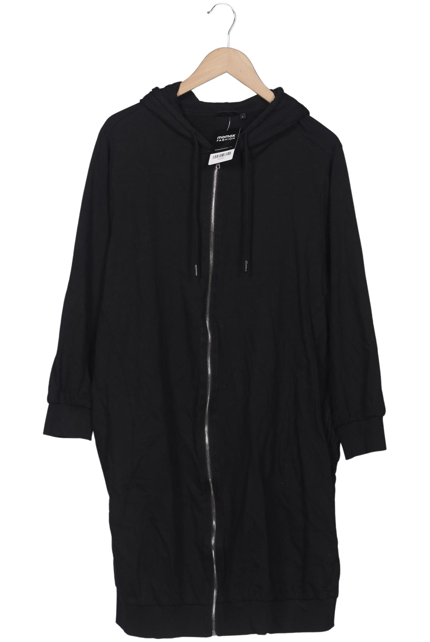 

Zizzi Damen Kapuzenpullover, schwarz, Gr. 42