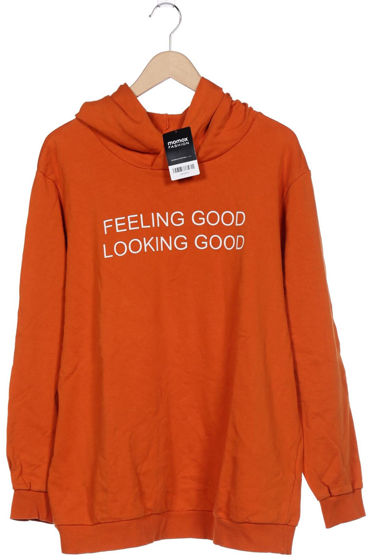 

Zizzi Damen Kapuzenpullover, orange