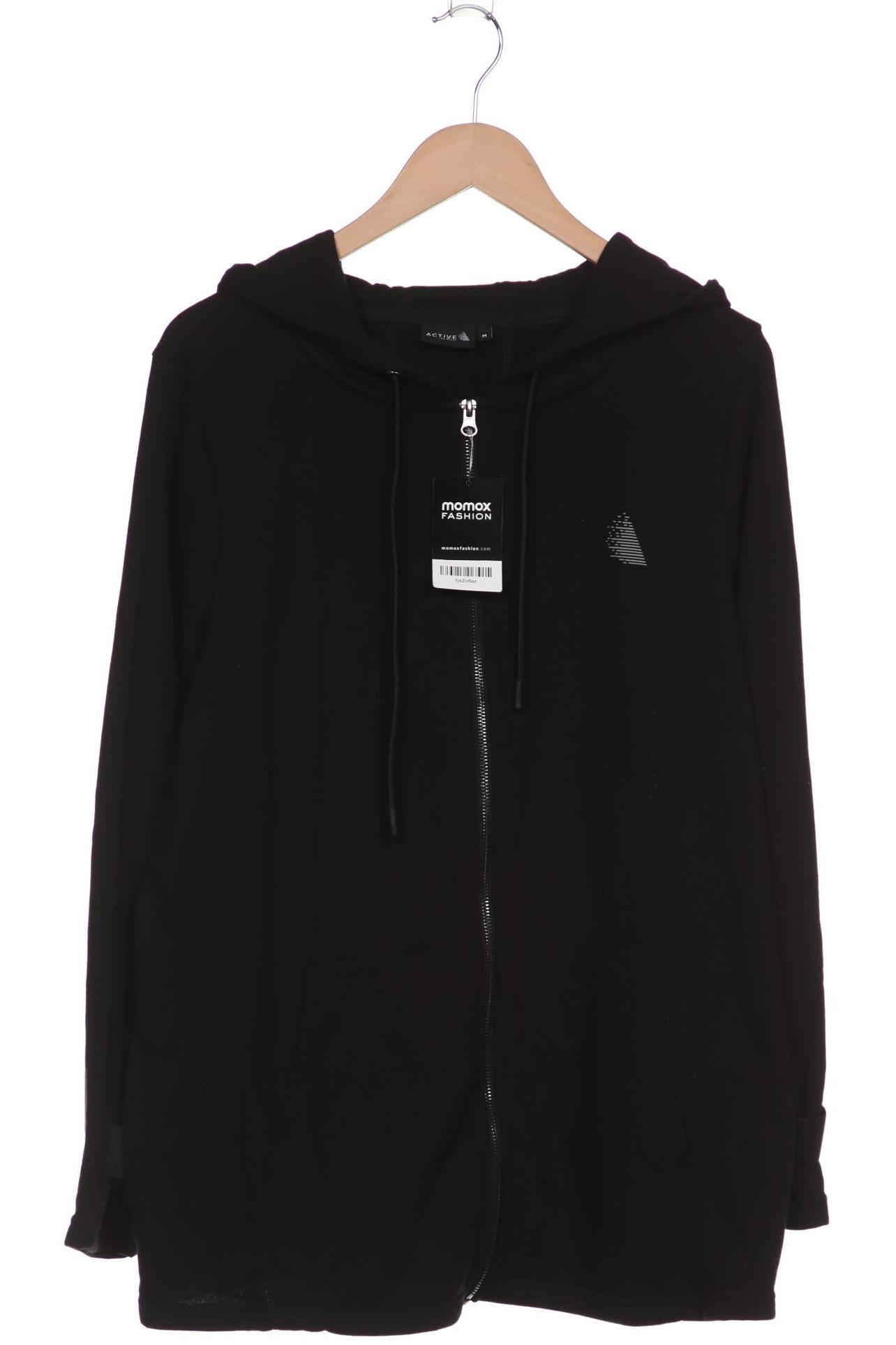 

Zizzi Damen Kapuzenpullover, schwarz
