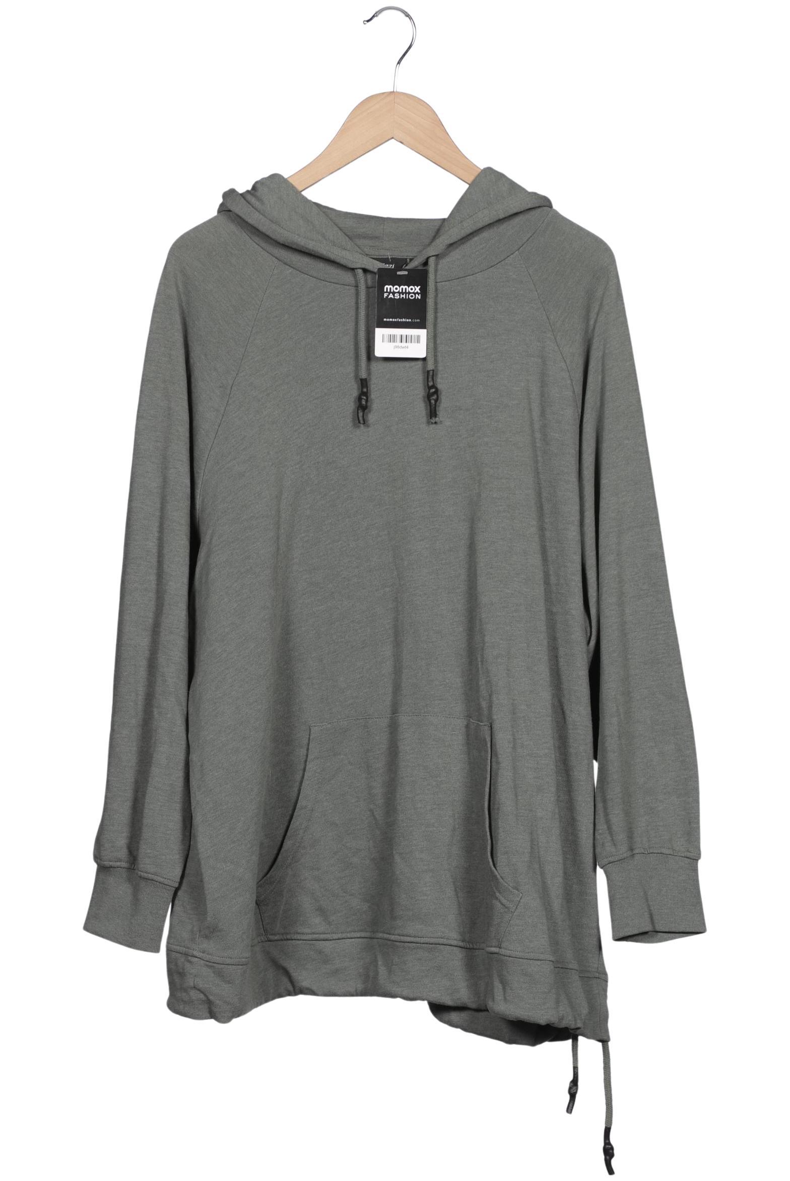 

Zizzi Damen Kapuzenpullover, grün, Gr. 42