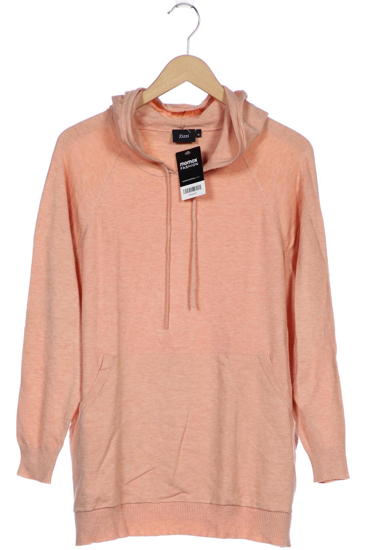 

Zizzi Damen Kapuzenpullover, orange, Gr. 38