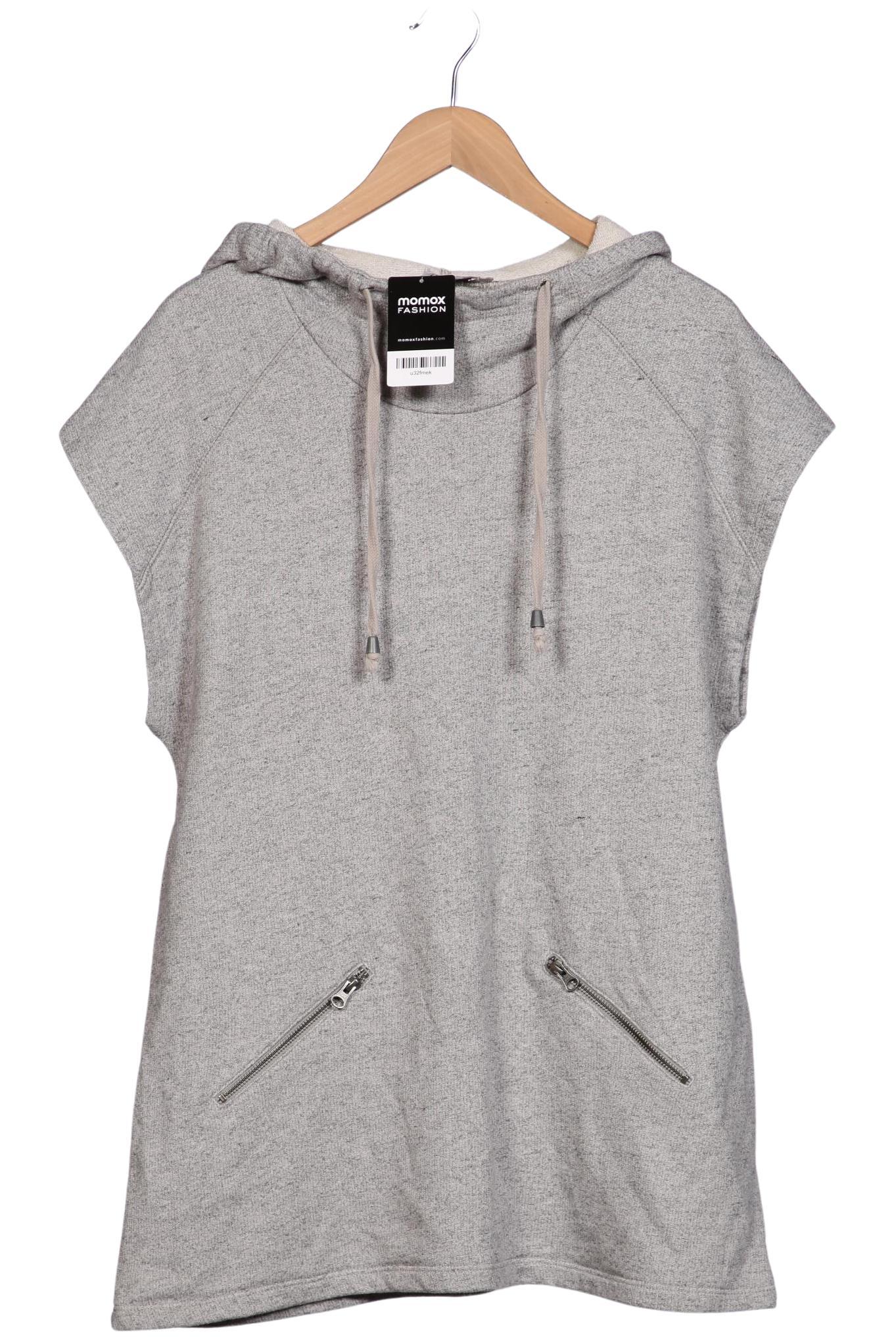 

Zizzi Damen Kapuzenpullover, grau, Gr. 36