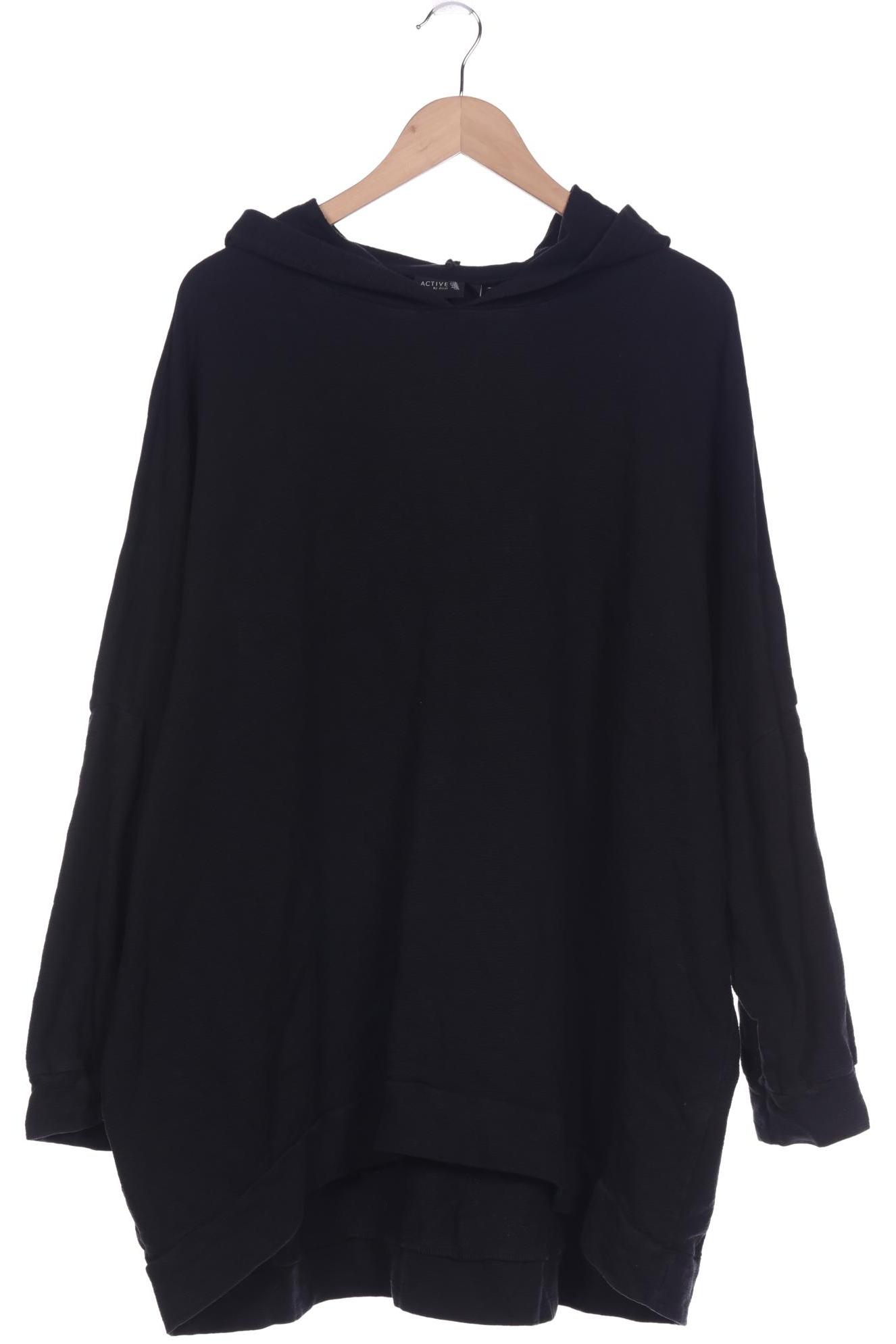 

Zizzi Damen Kapuzenpullover, schwarz, Gr. 42