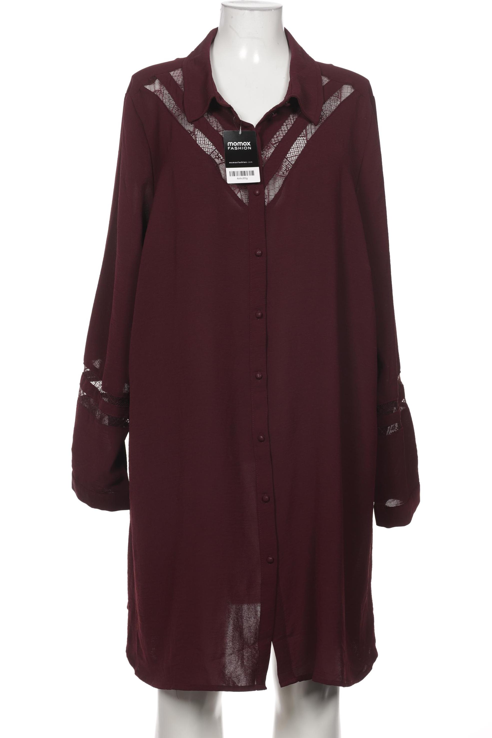 

Zizzi Damen Kleid, bordeaux, Gr. 44