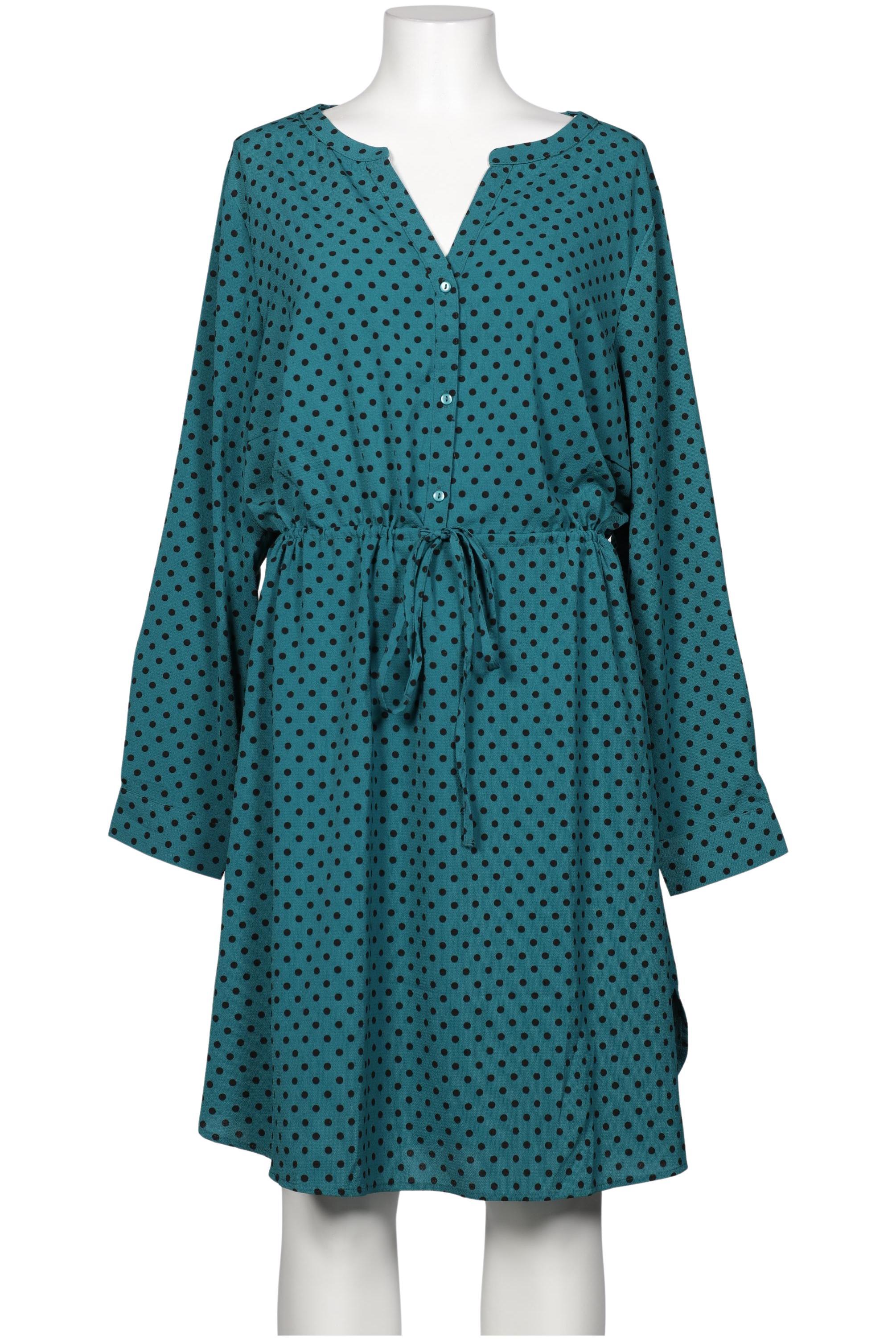 

Zizzi Damen Kleid, türkis, Gr. 42