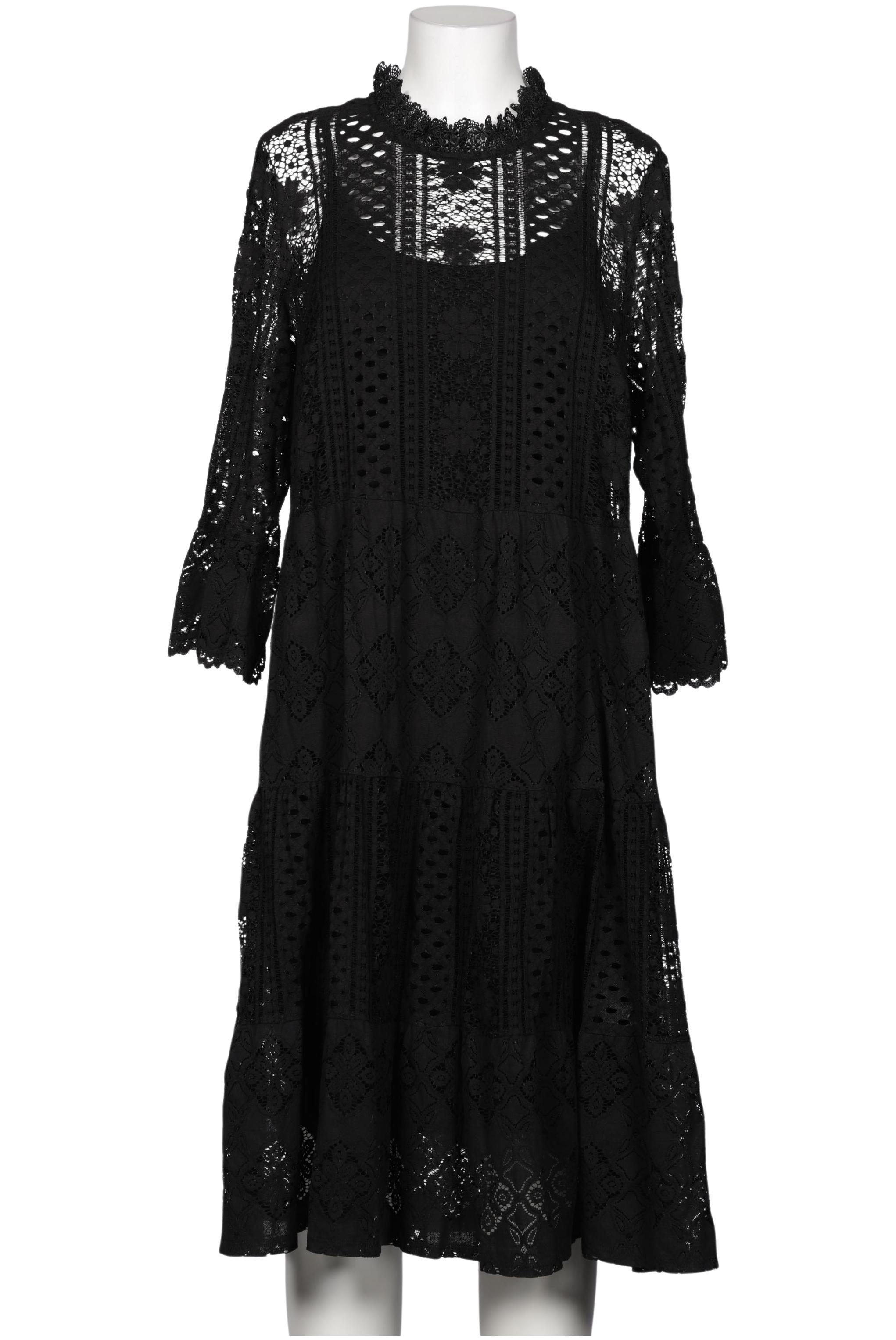 

Zizzi Damen Kleid, schwarz, Gr. 38