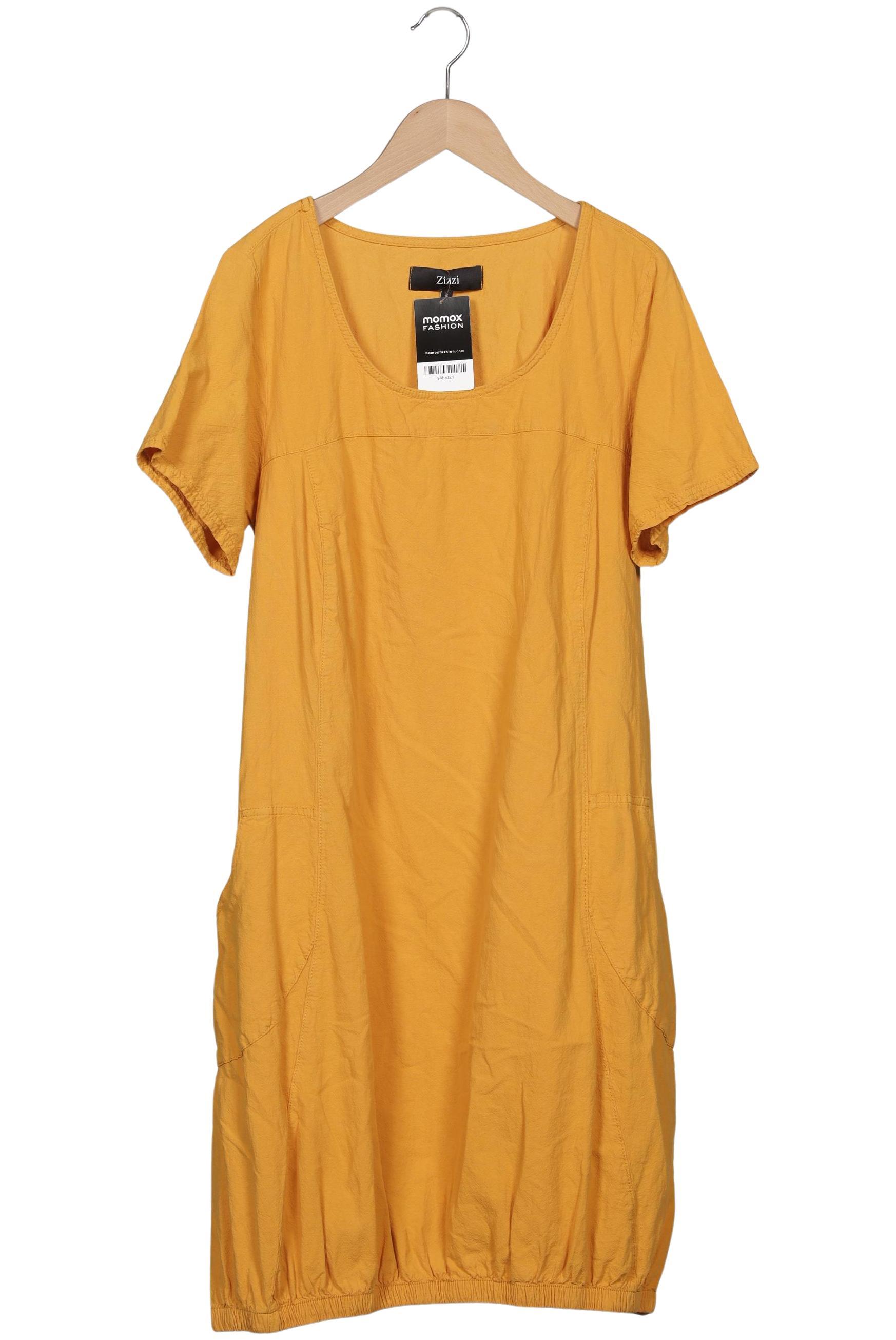 

Zizzi Damen Kleid, gelb, Gr. 36