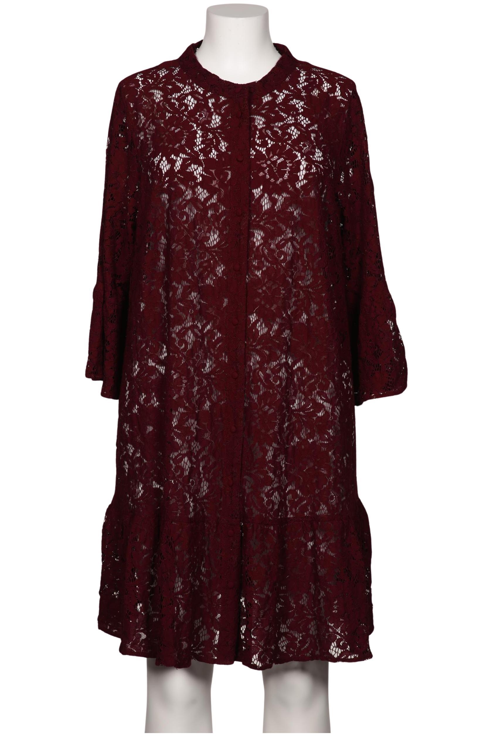 

Zizzi Damen Kleid, bordeaux, Gr. 42