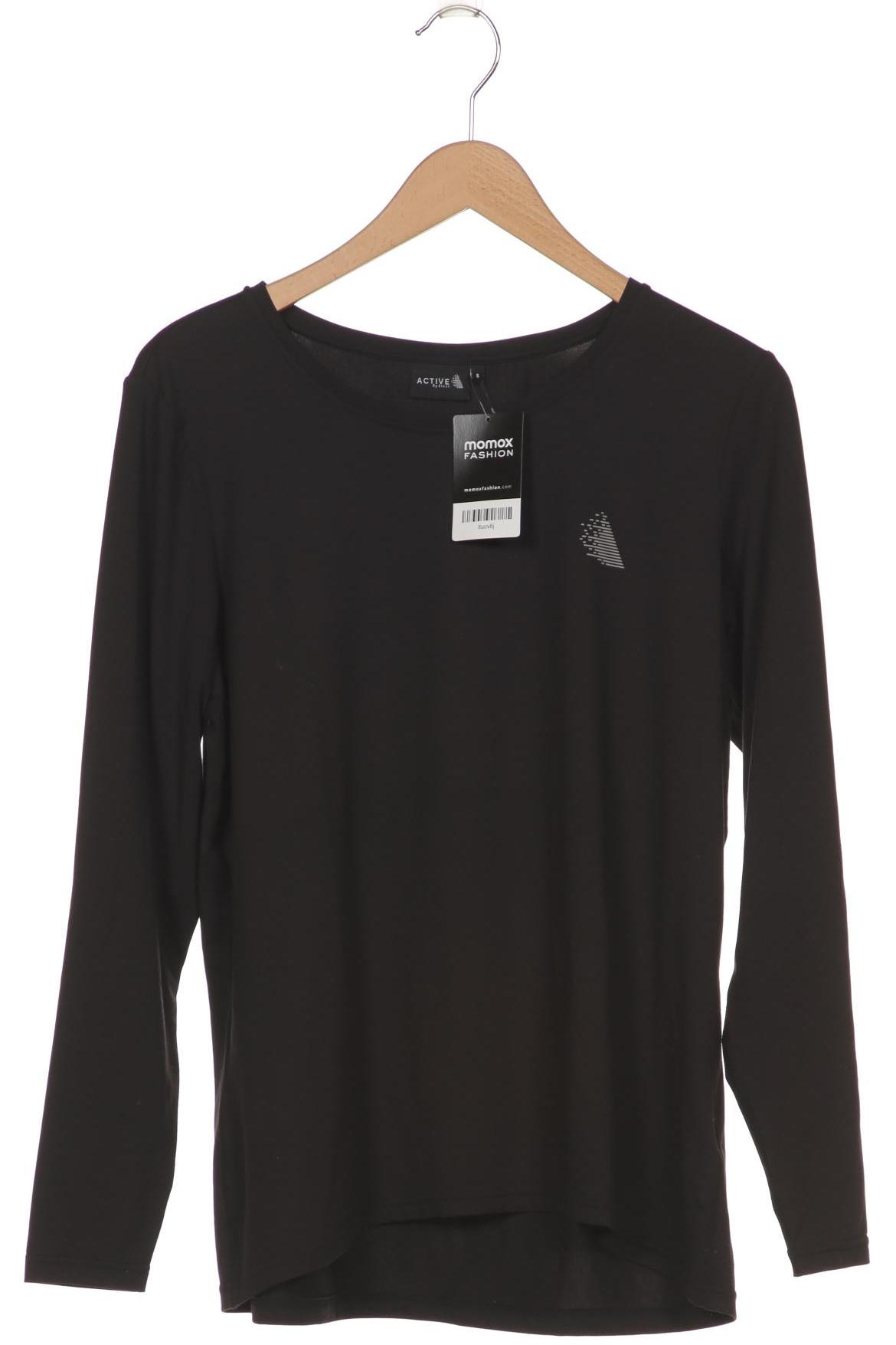 

Zizzi Damen Langarmshirt, schwarz, Gr. 36
