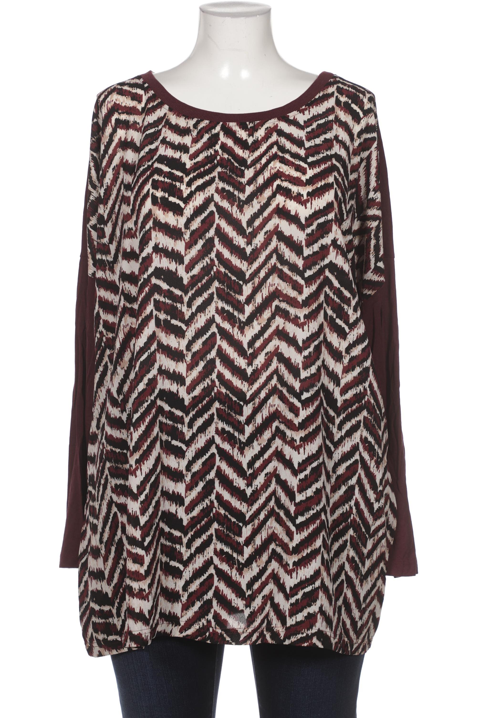 

Zizzi Damen Langarmshirt, bordeaux, Gr. 44