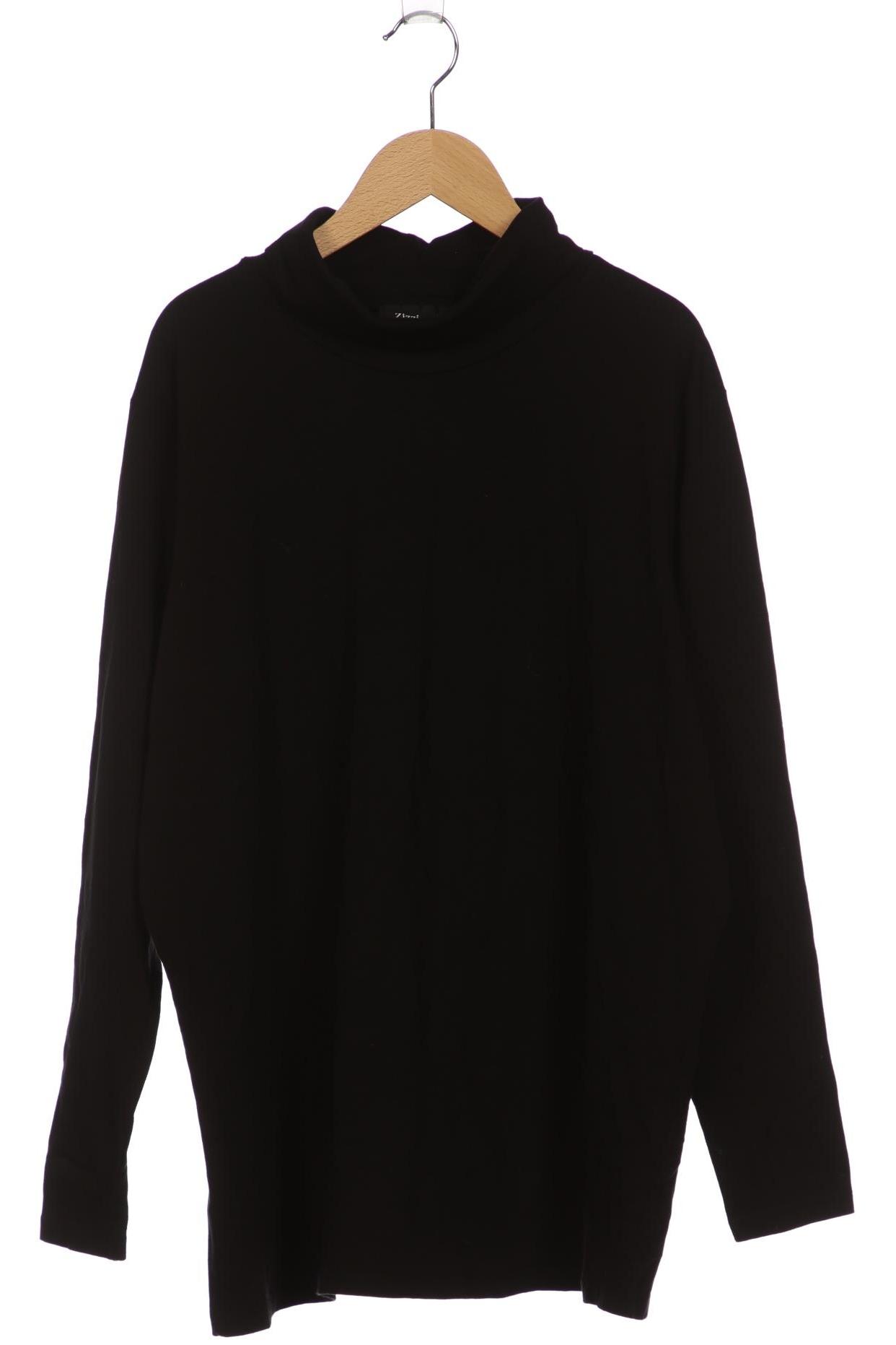 

Zizzi Damen Langarmshirt, schwarz, Gr. 42