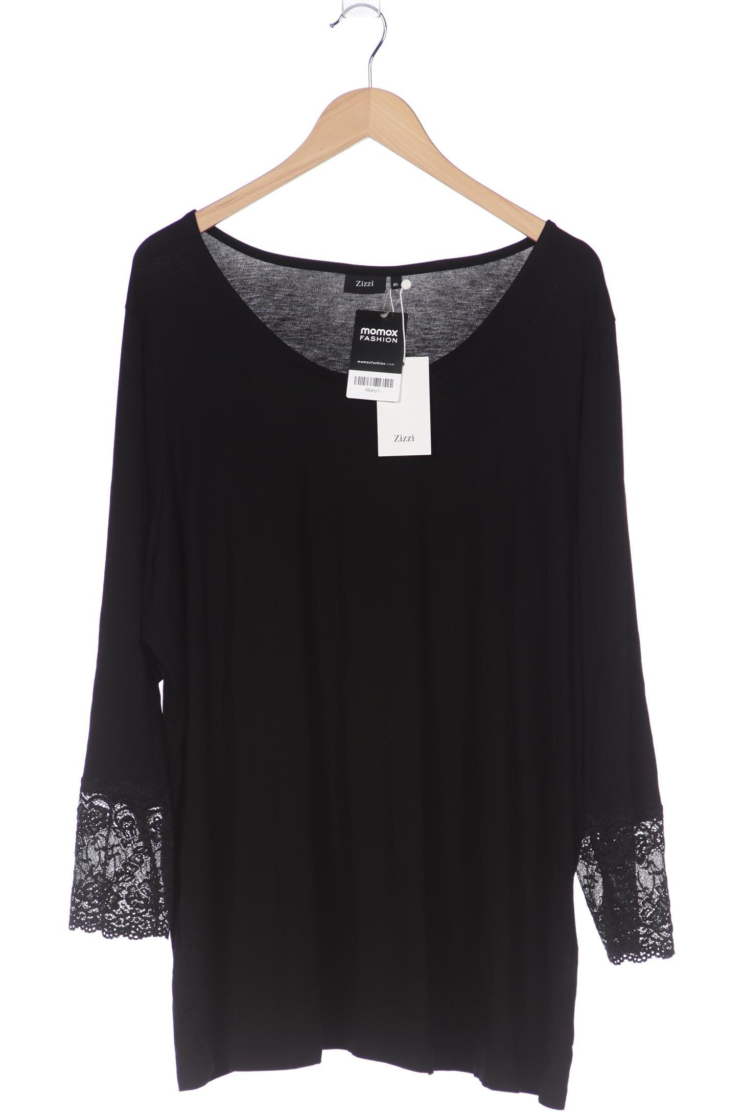 

Zizzi Damen Langarmshirt, schwarz