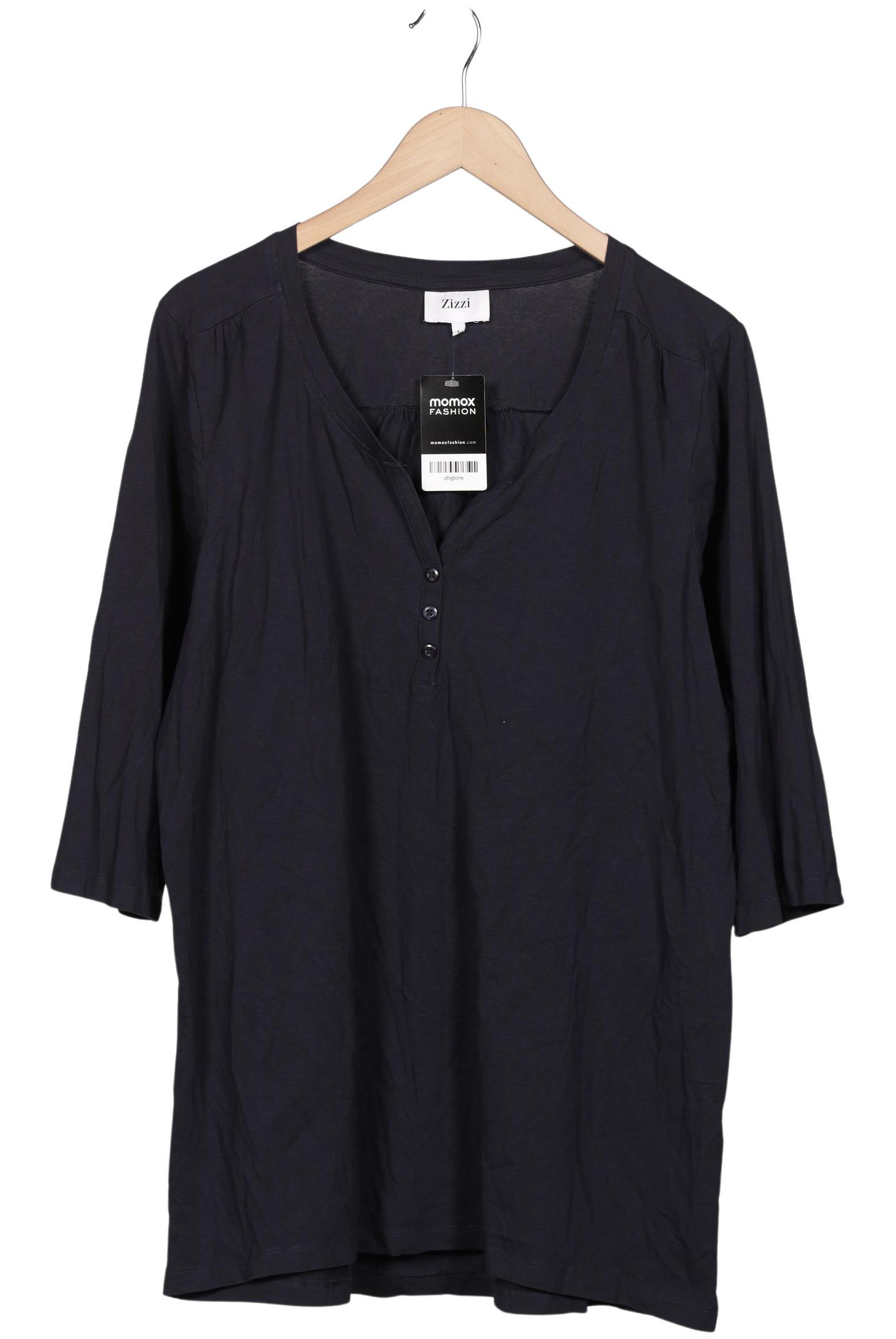 

Zizzi Damen Langarmshirt, marineblau, Gr. 42