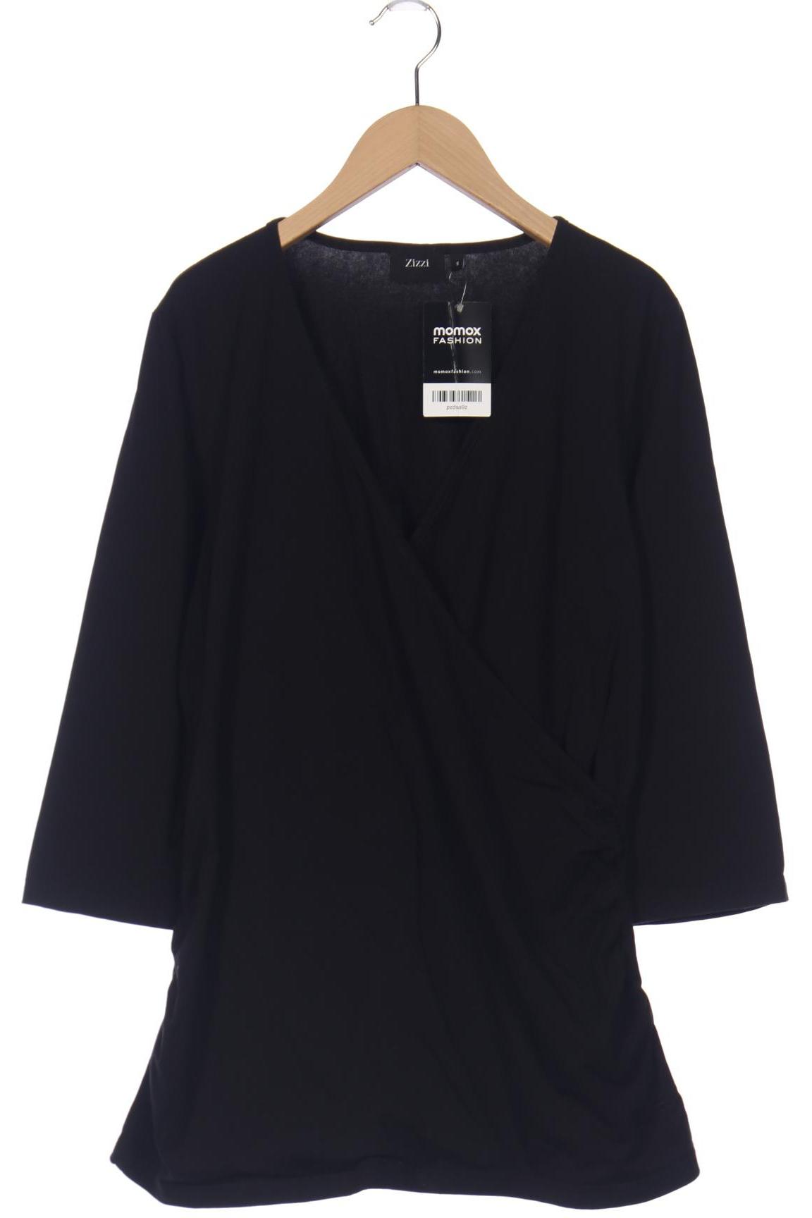 

Zizzi Damen Langarmshirt, schwarz