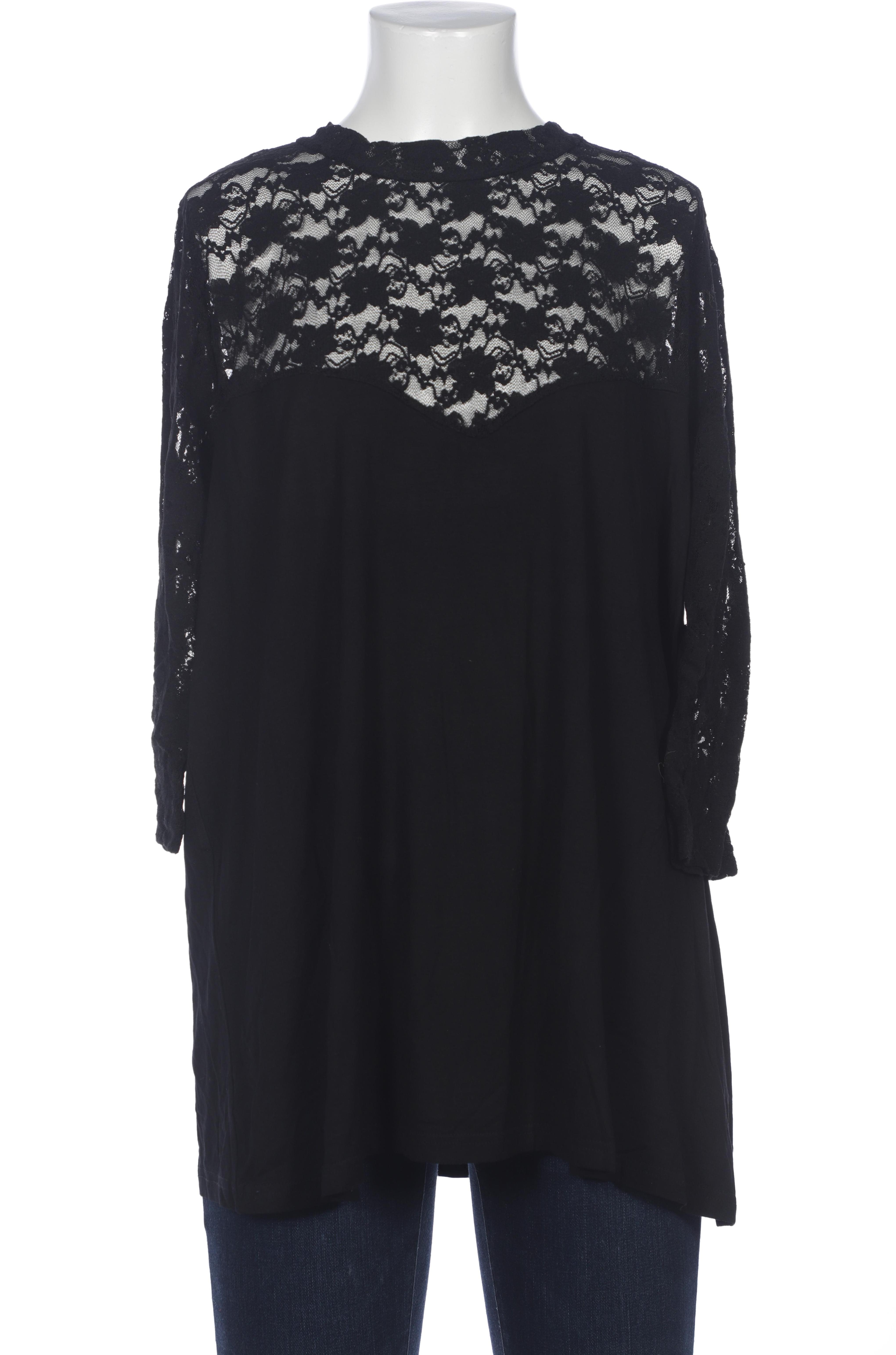 

Zizzi Damen Langarmshirt, schwarz, Gr. 38