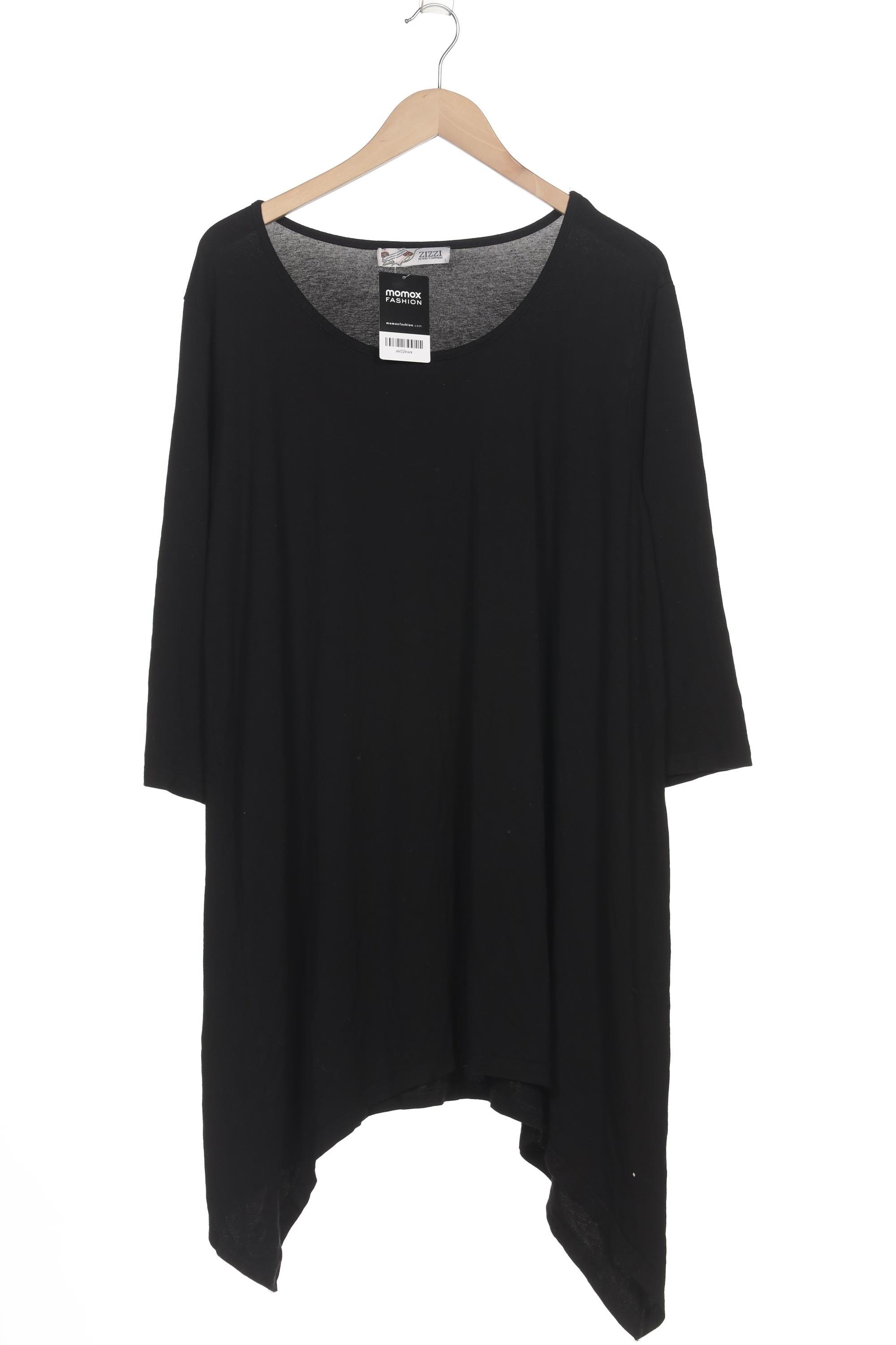 

Zizzi Damen Langarmshirt, schwarz, Gr. 42