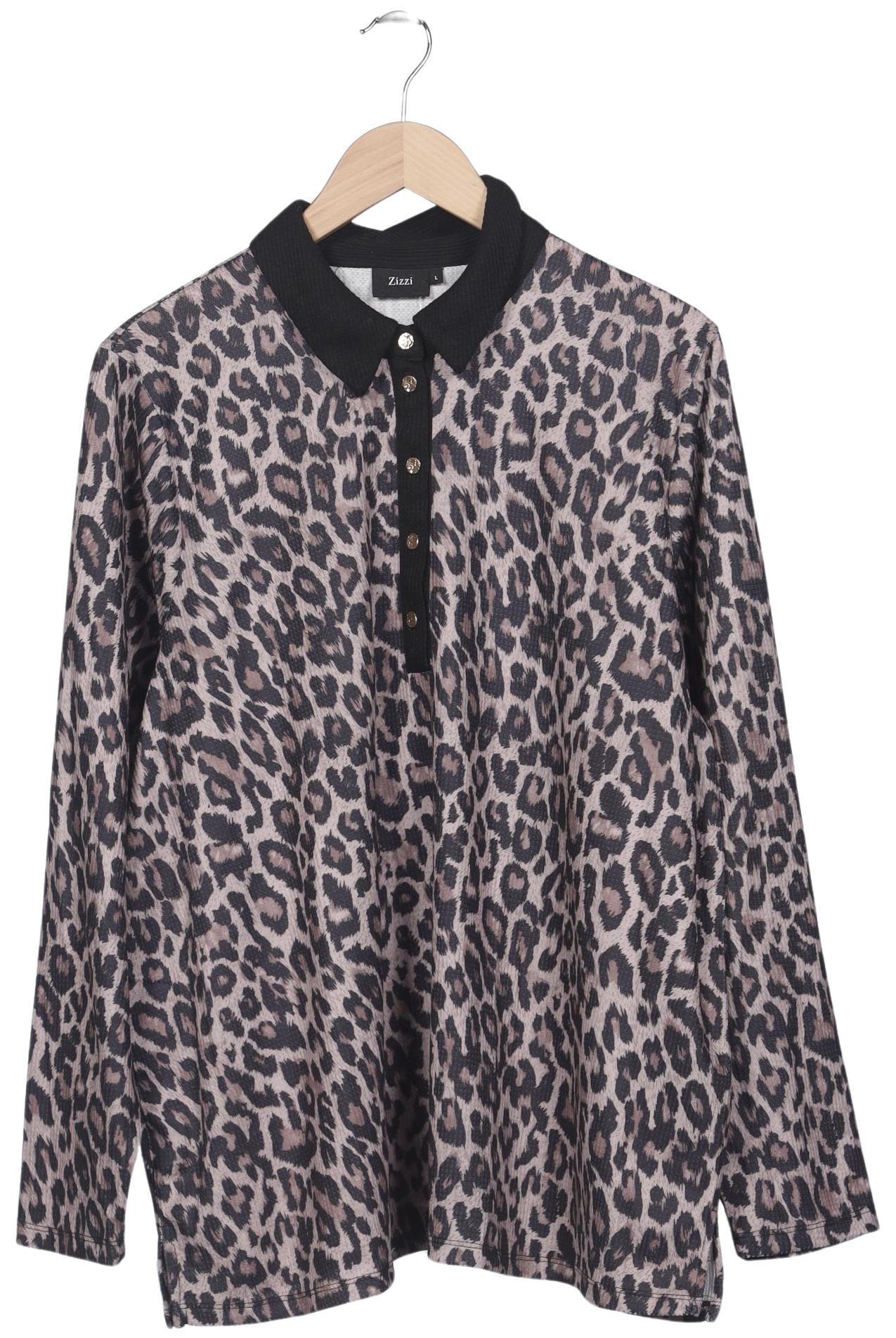 

Zizzi Damen Langarmshirt, mehrfarbig, Gr. 42