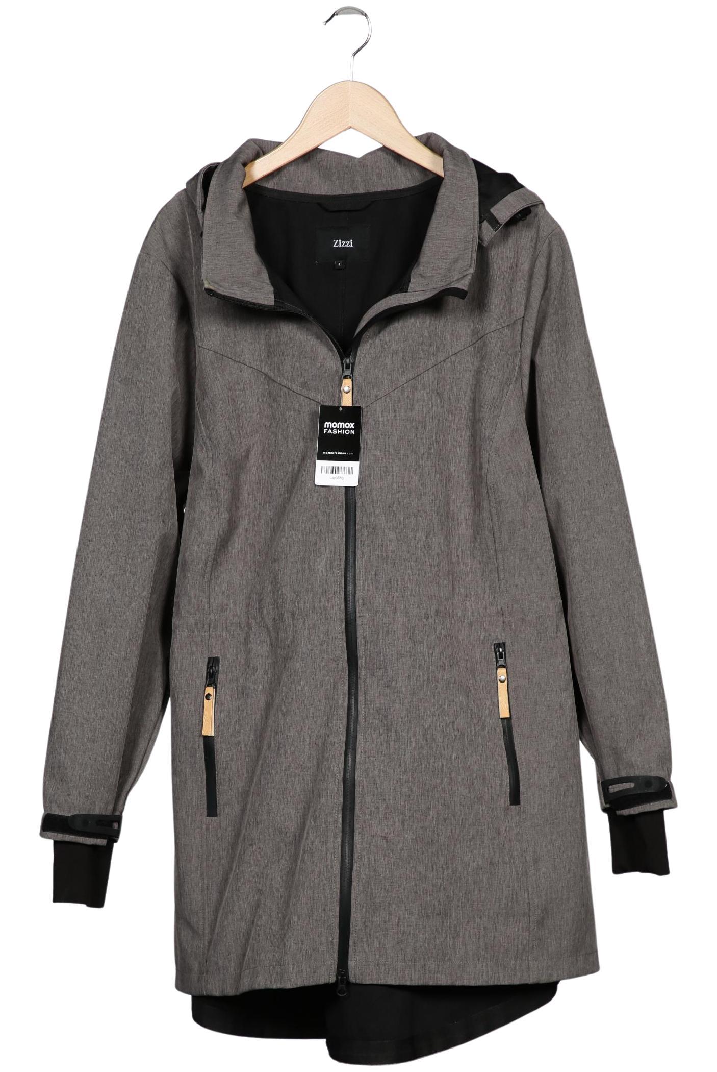 

Zizzi Damen Mantel, grau, Gr. 42