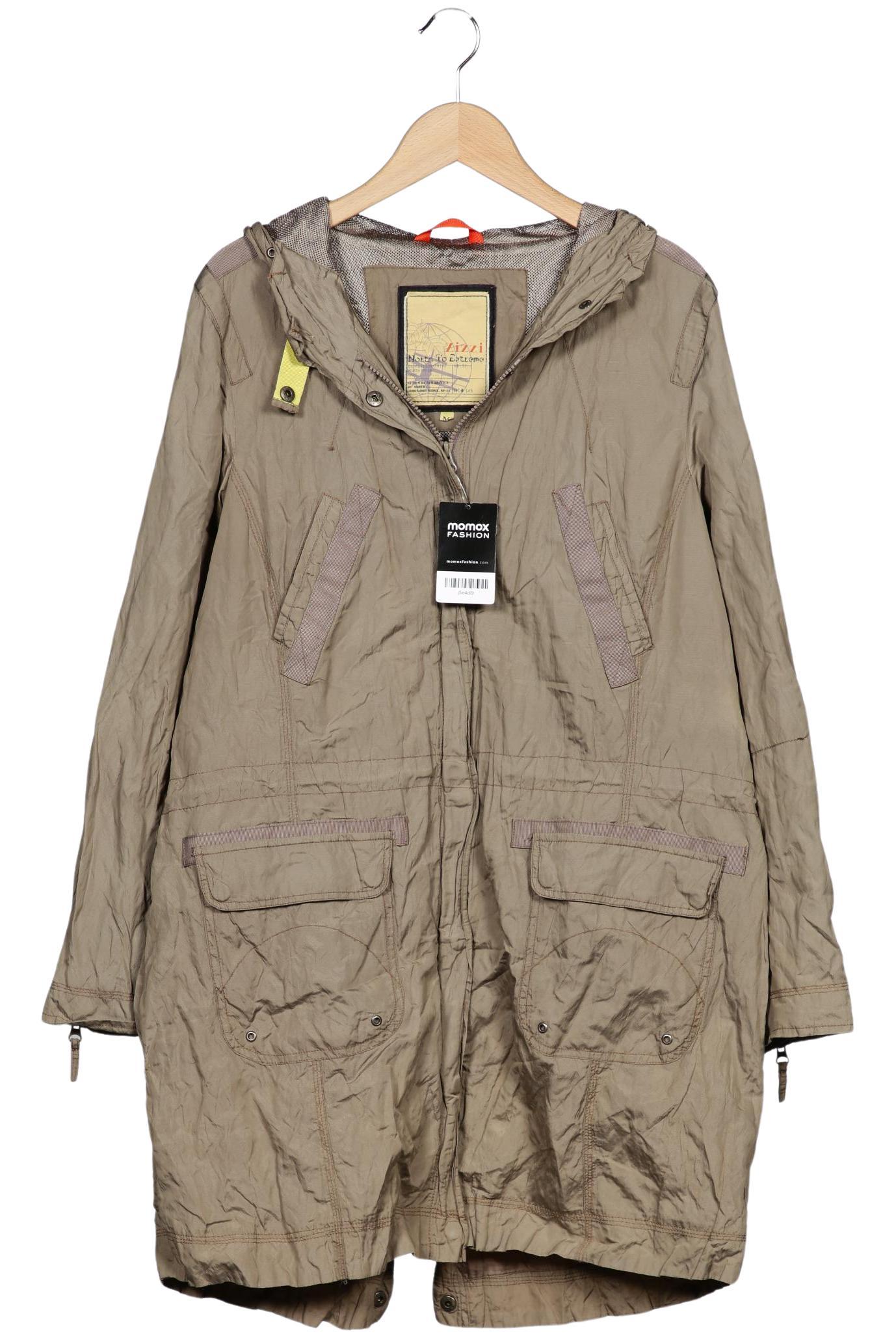 

Zizzi Damen Mantel, beige, Gr. 38