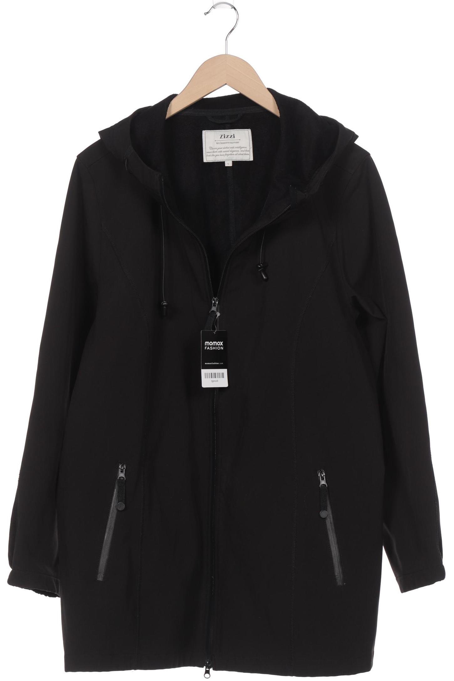 

Zizzi Damen Mantel, schwarz