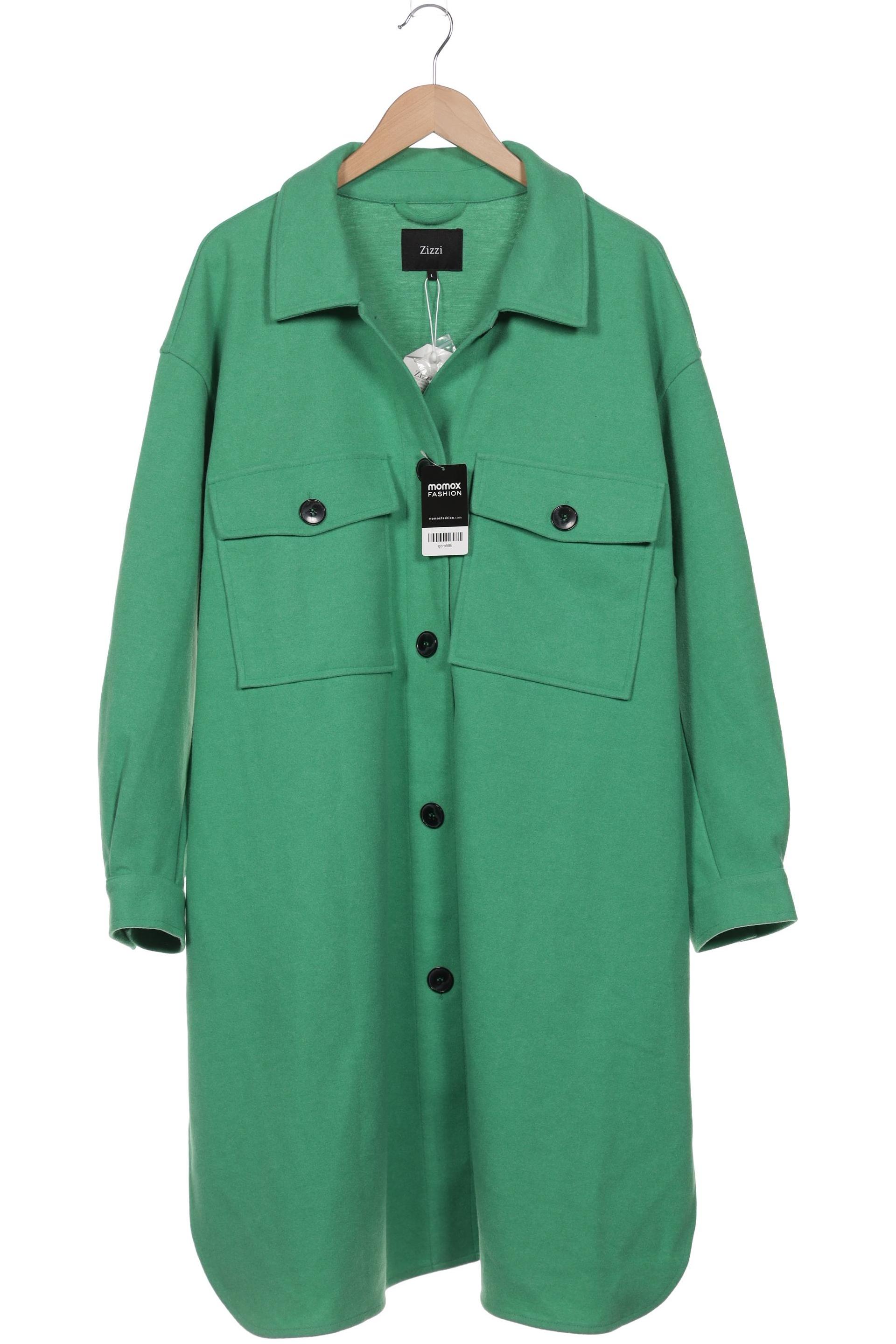 

Zizzi Damen Mantel, grün, Gr. 42