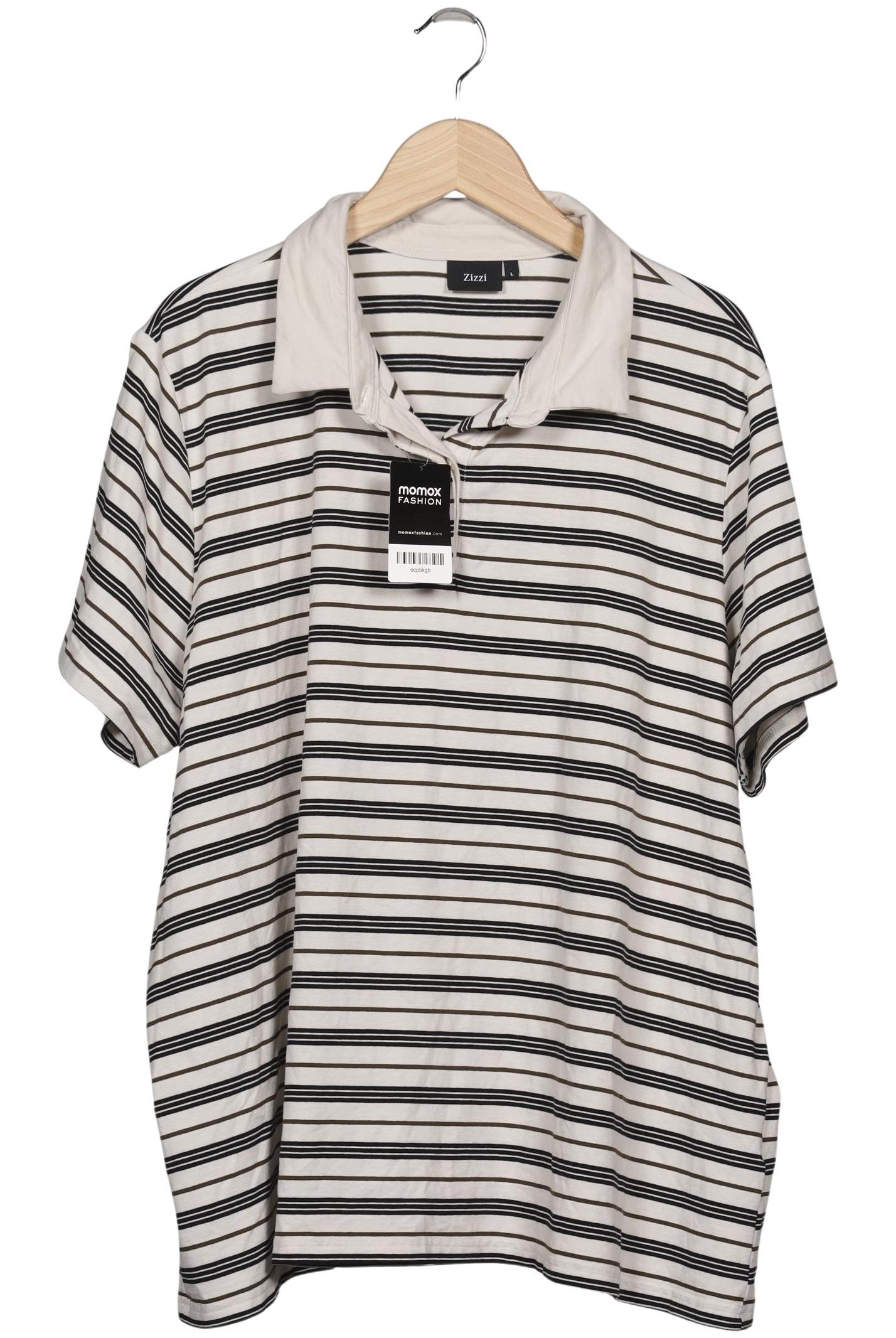 

Zizzi Damen Poloshirt, mehrfarbig, Gr. 42