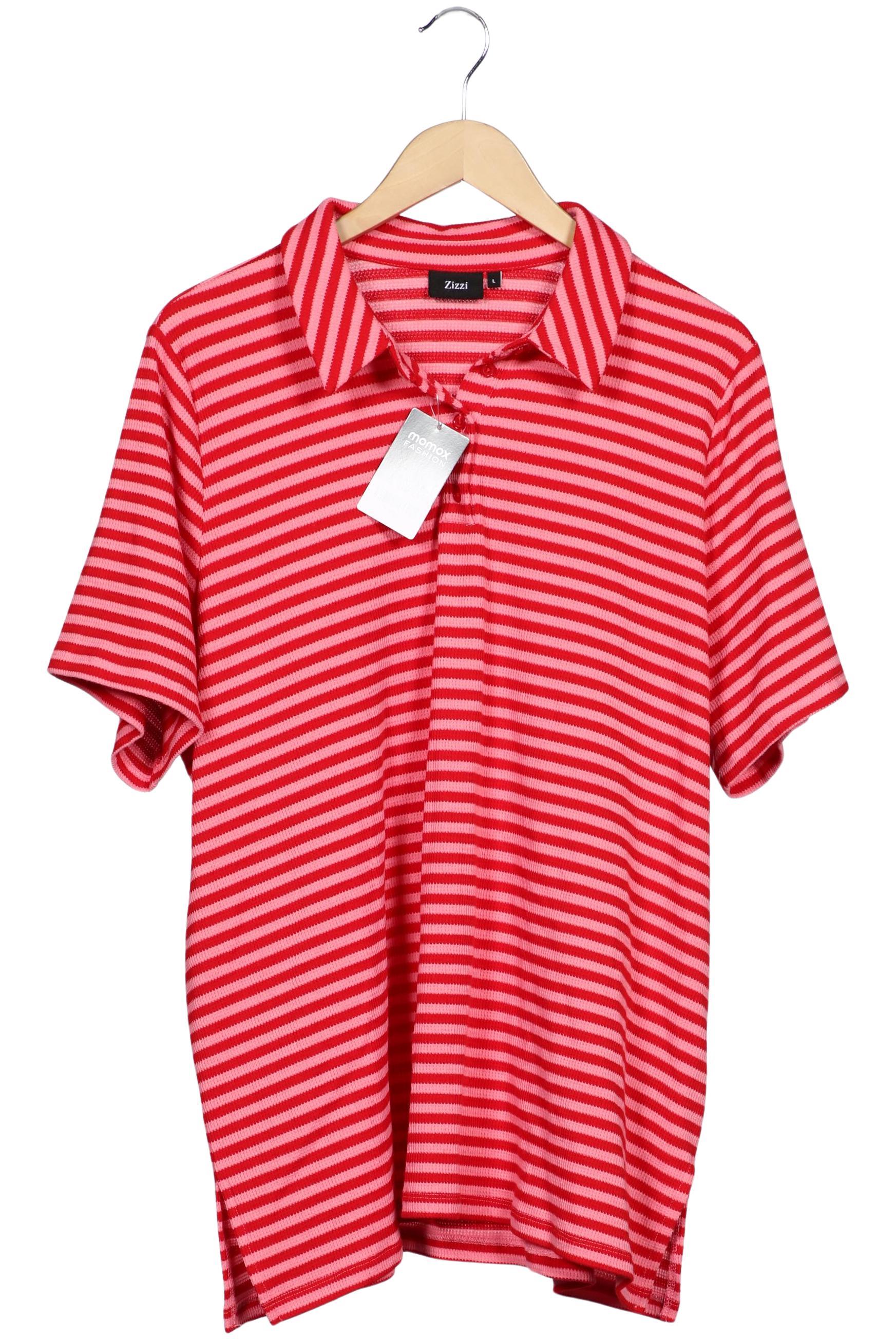 

Zizzi Damen Poloshirt, mehrfarbig, Gr. 42